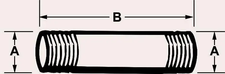 Cornat Rohrnippel 1/2" x 600 mm verzinkt