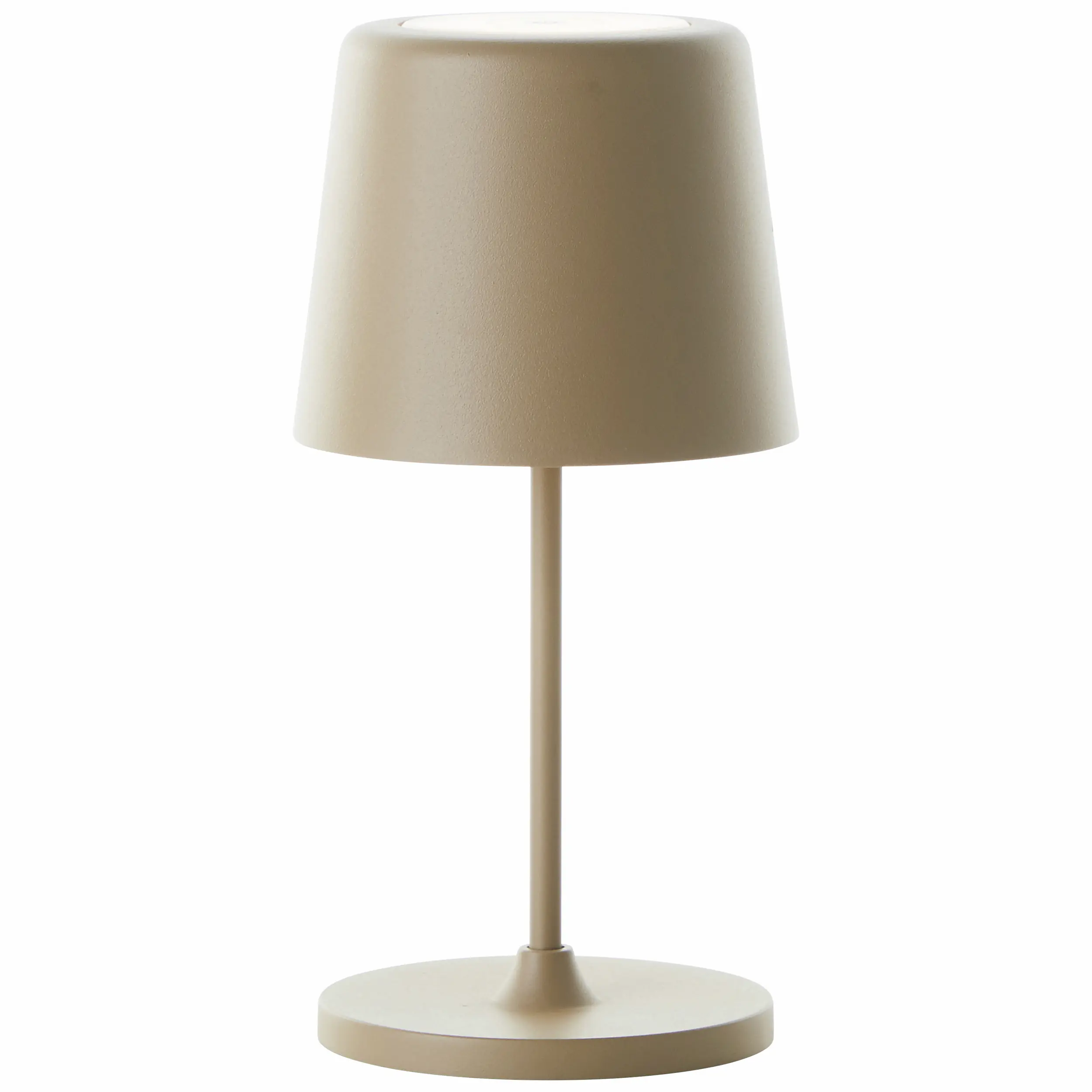 Brilliant LED Tischleuchte Kaami 2W 37 cm Metall cappuccino matt warmweiß