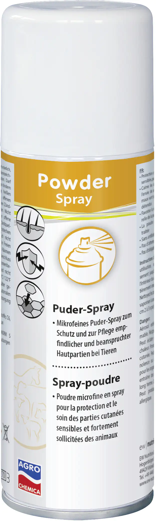 Kerbl Agrochemica Hautpflege Powderspray 200ml