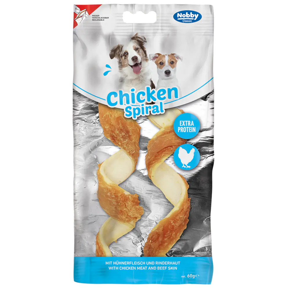Nobby StarSnack Classic Hundeleckerli Barbecue Chicken Spiral 60 g