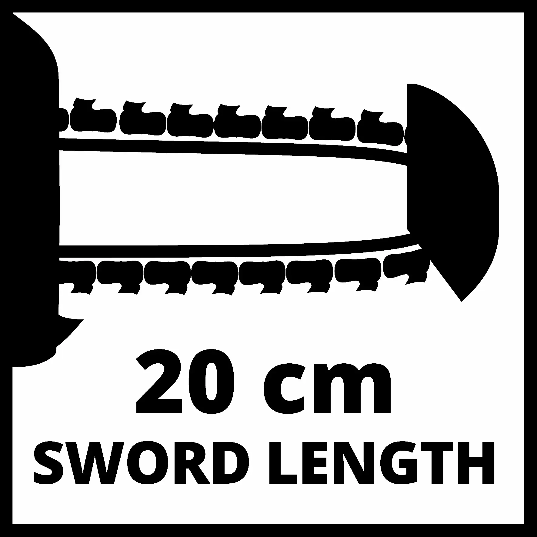 Einhell Akku Einhandkettensäge FORTEXXA 18/20 TH 20 cm Schwertlänge