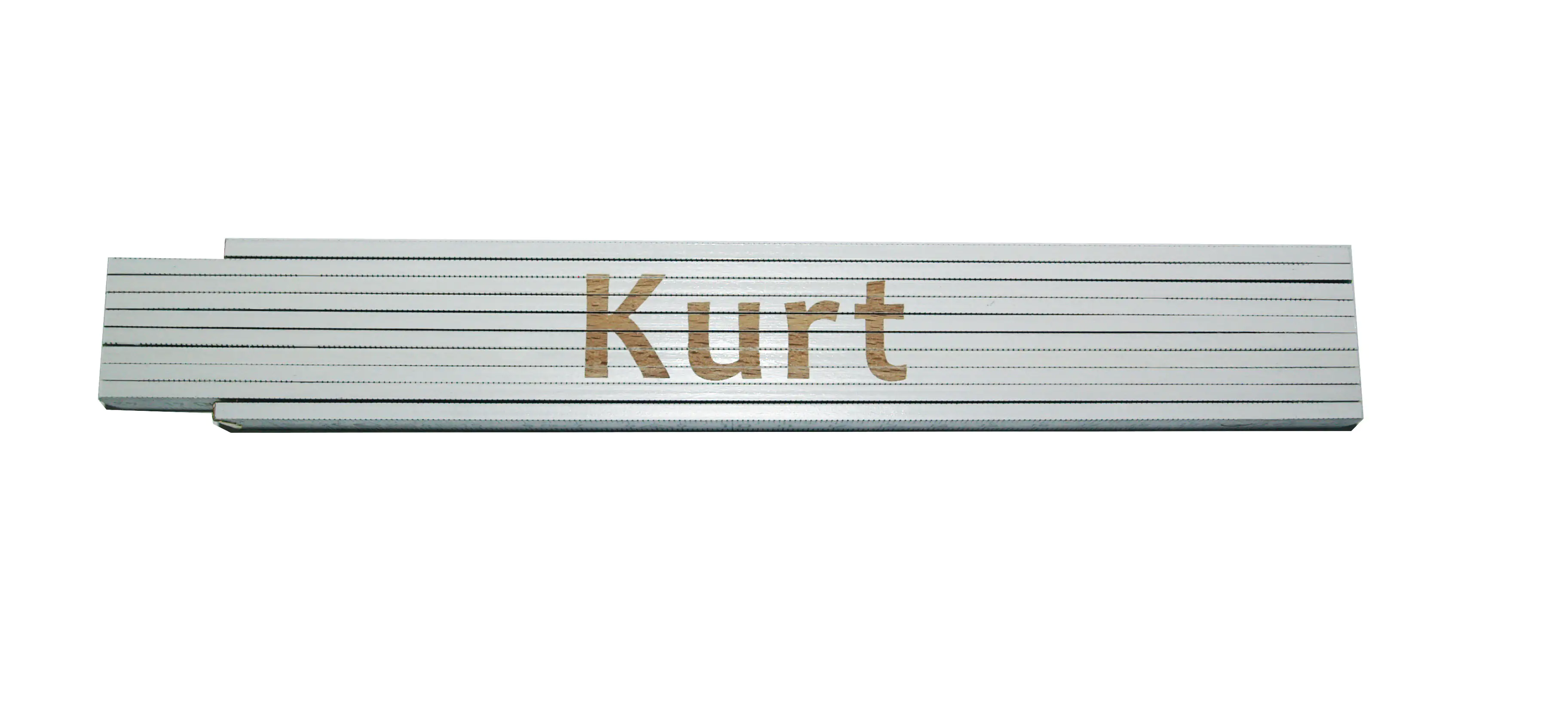 Zollstock Kurt 2 m weiß