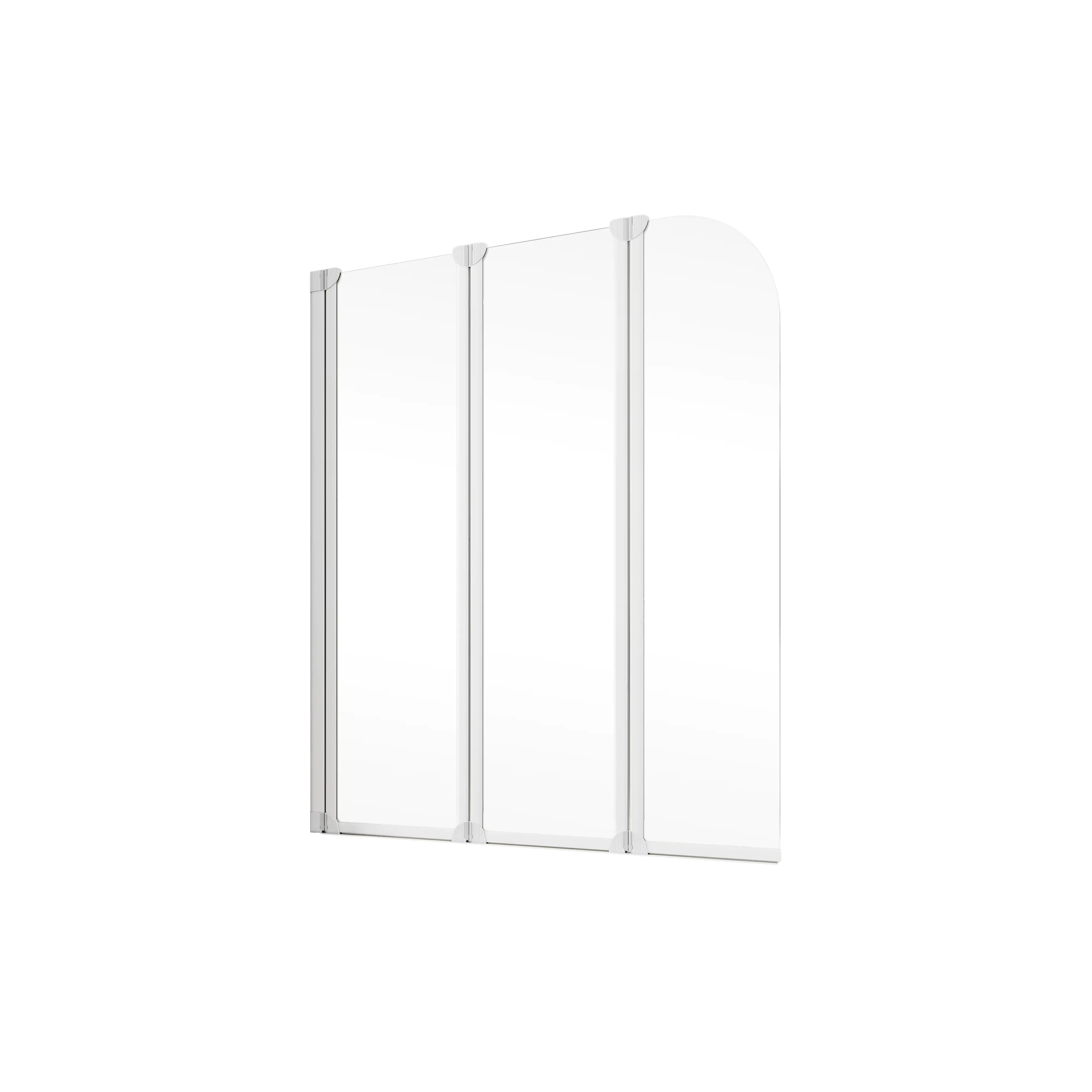 Schulte Badewannenaufsatz D1654 3-tlg. 140 x 124,5 cm