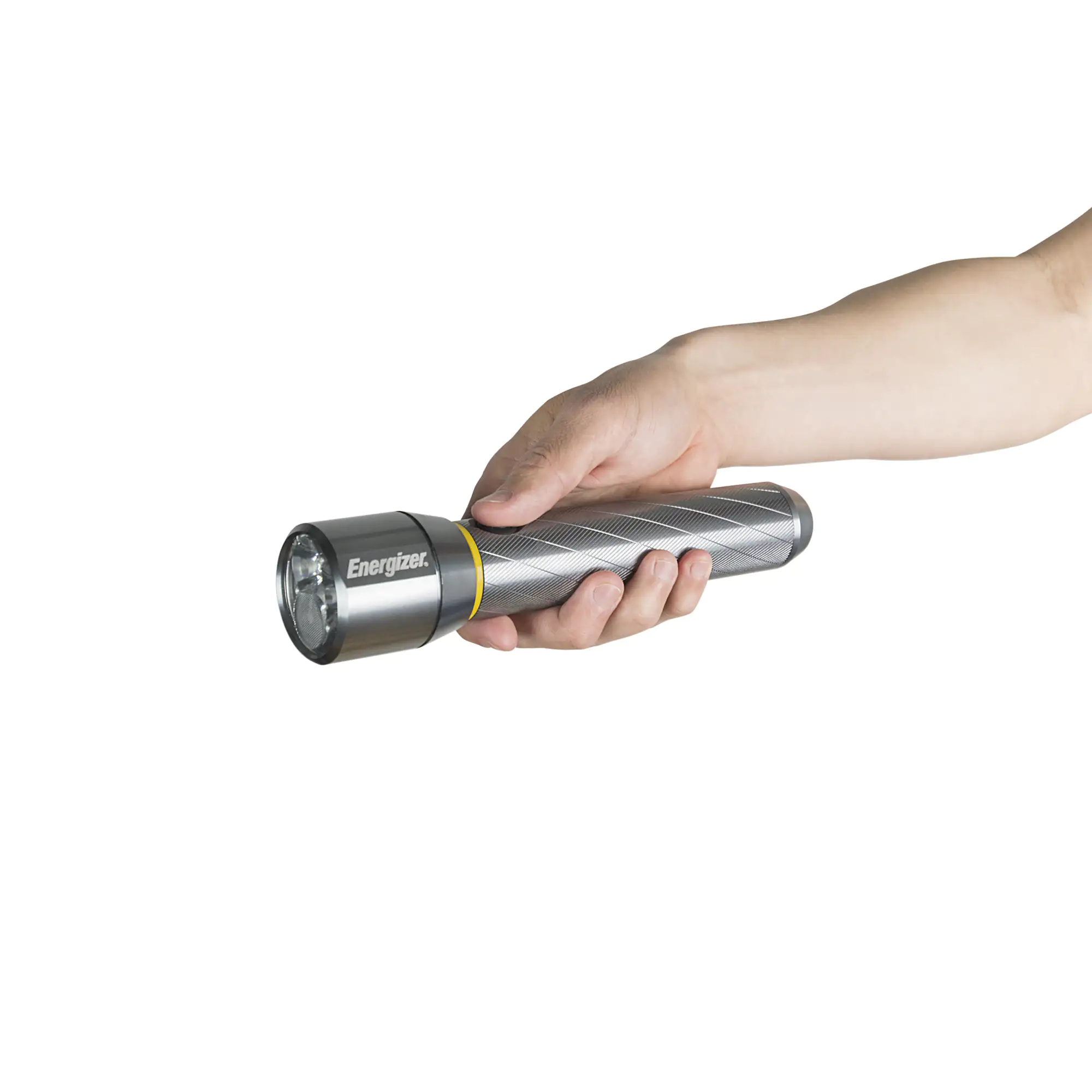 Energizer Taschenlampe Vision HD metal 6AA silber