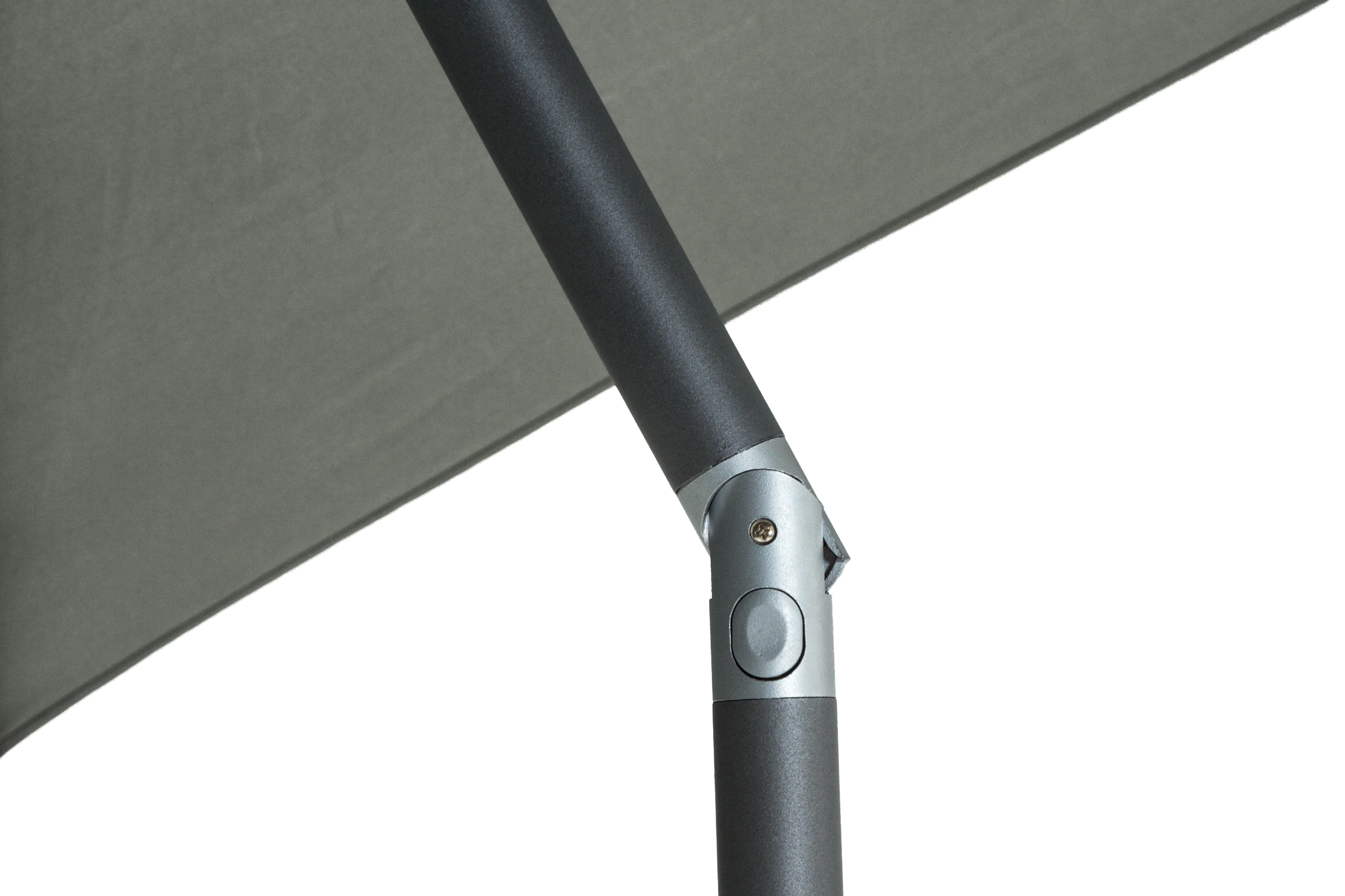 Siena Garden Mittelstockschirm Avio olive 250 x 250 cm