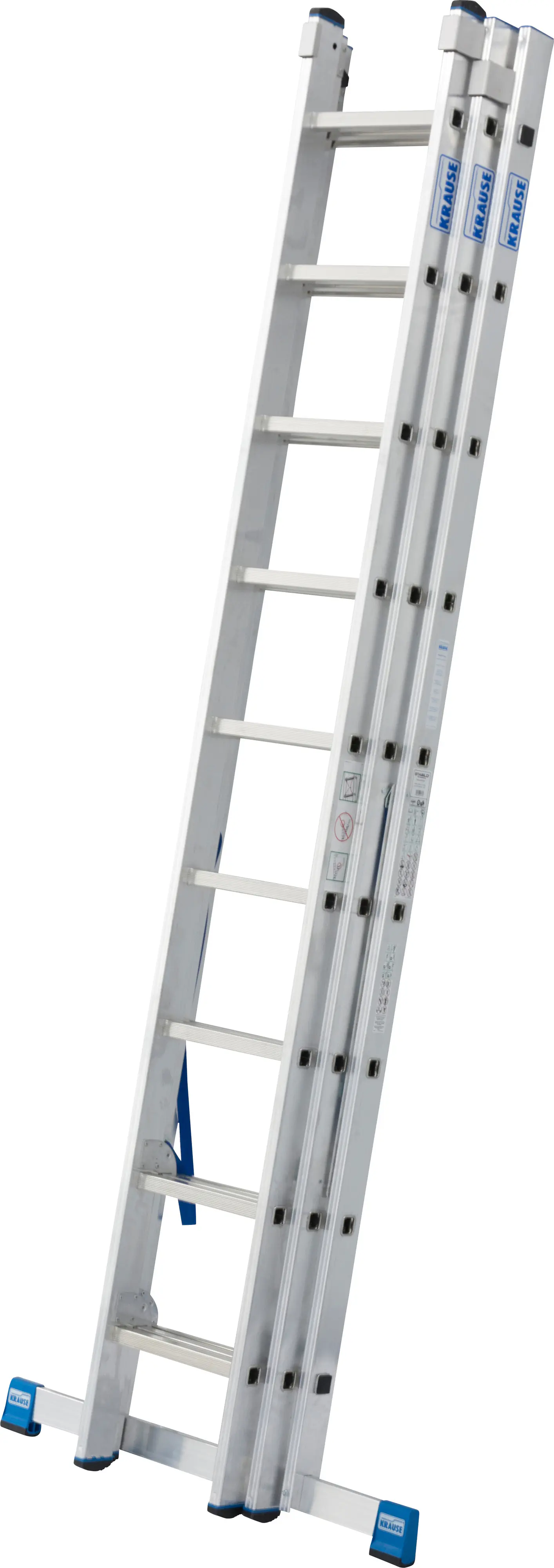 Krause Aluminium-Mehrzweckleiter STABILO mit Treppenfunktion 6,85 m