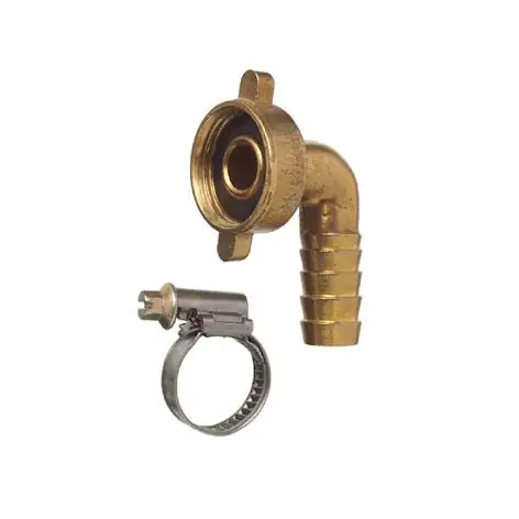 Cornat Winkelverschraubung 3/4" mit Schelle Schlauchanschluss 10 mm