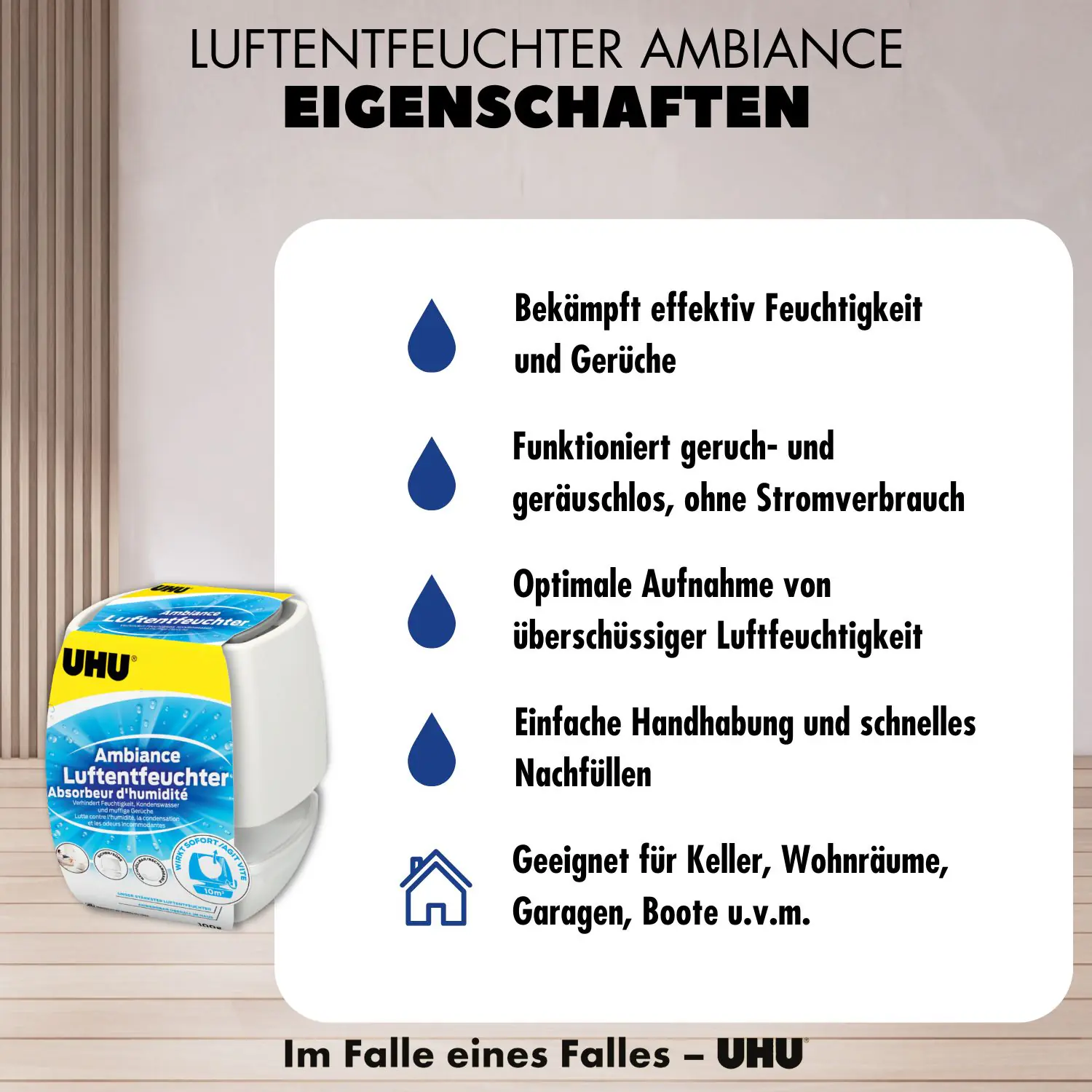 UHU Ambiance Originalpackung weiß, 100 g