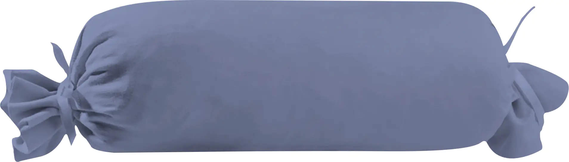 Vario Kissenbezug Jersey für Nackenrolle, blau, 15 x 40 cm