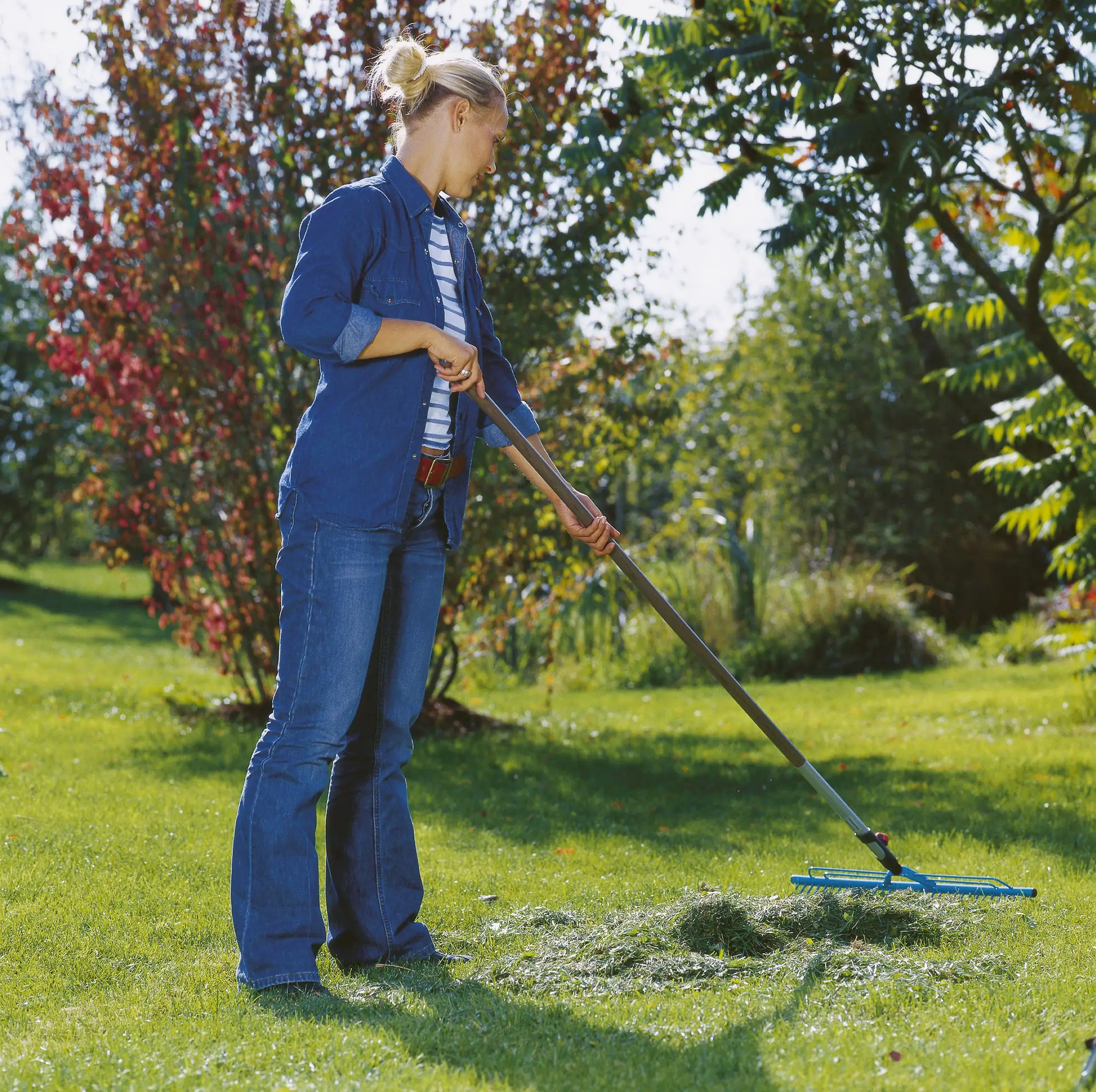 Gardena Rasenrechen combisystem 60 cm Arbeistbreite