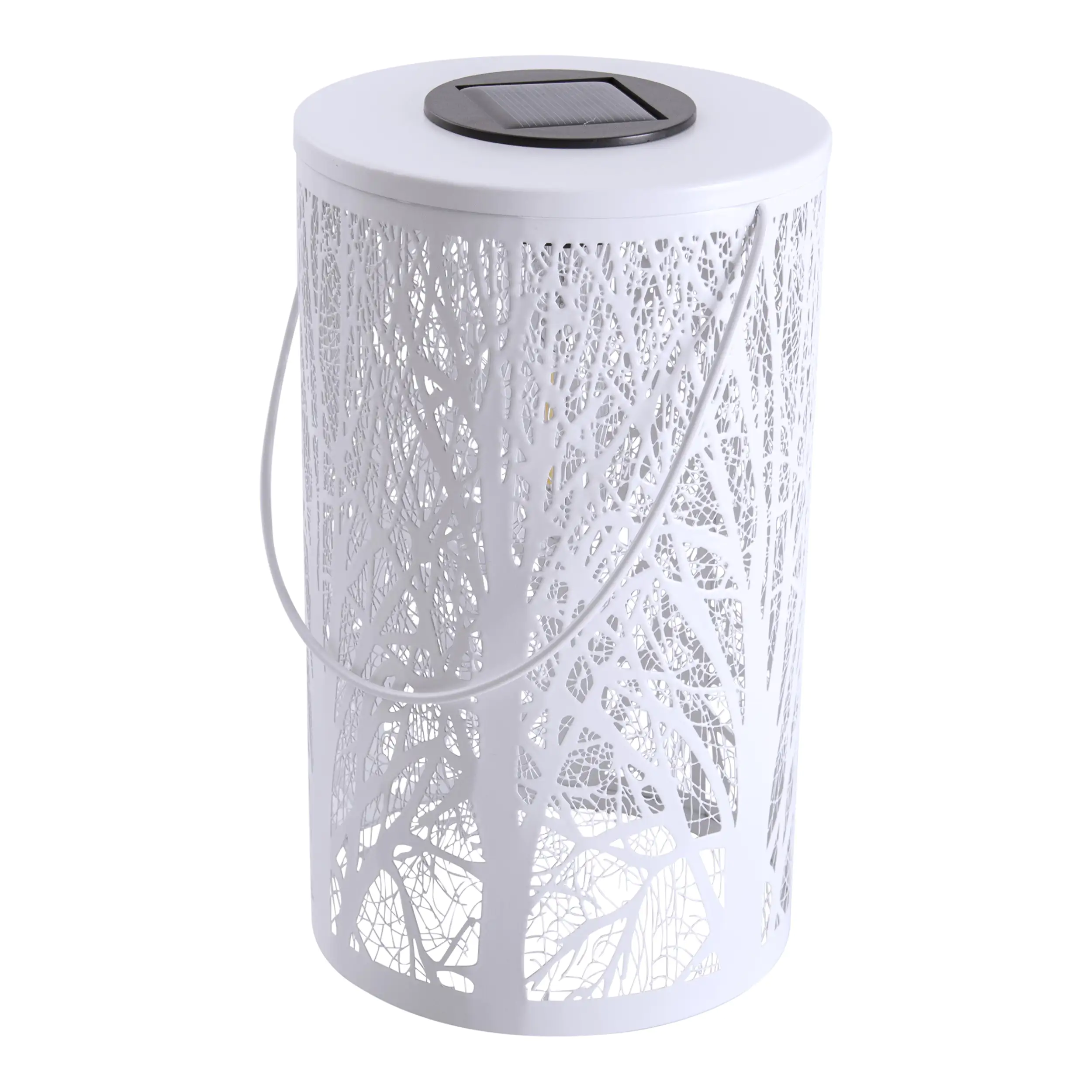 Light & More LED-Solarleuchte Bäume weiß warmweiß