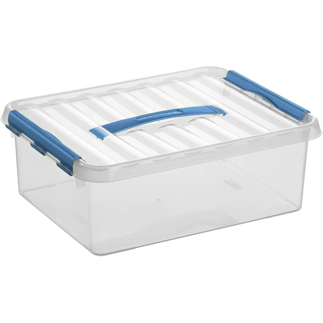 Sunware Aufbewahrungsbox Q-Line mit Deckel 40 x 30 cm 12 L transparent
