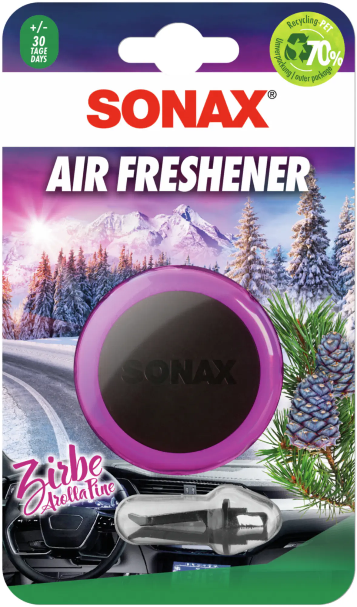 Sonax Lufterfrischer Zirbe natürlich