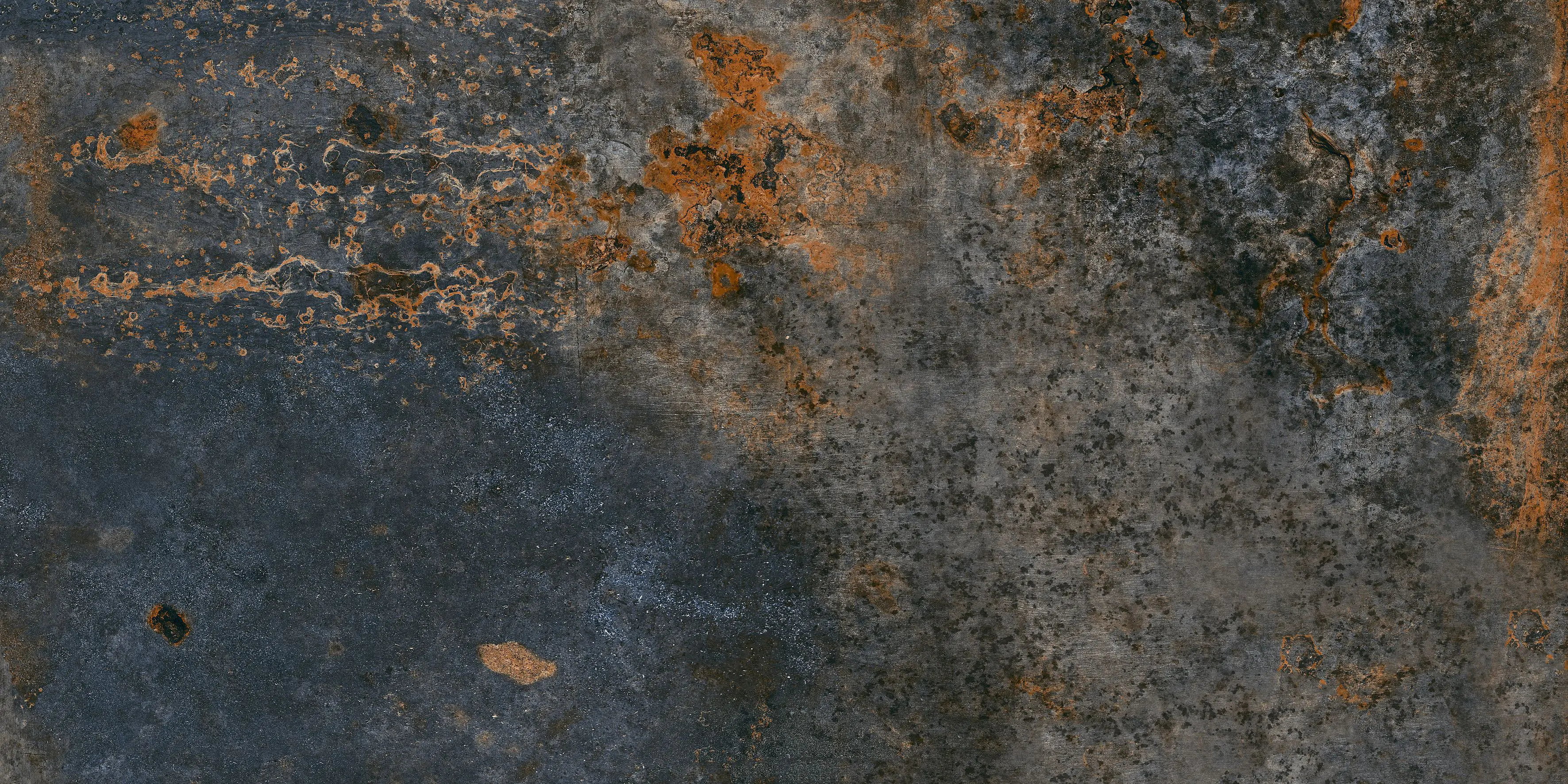 Bodenfliese Feinsteinzeug Copper 60 x 120 cm blue