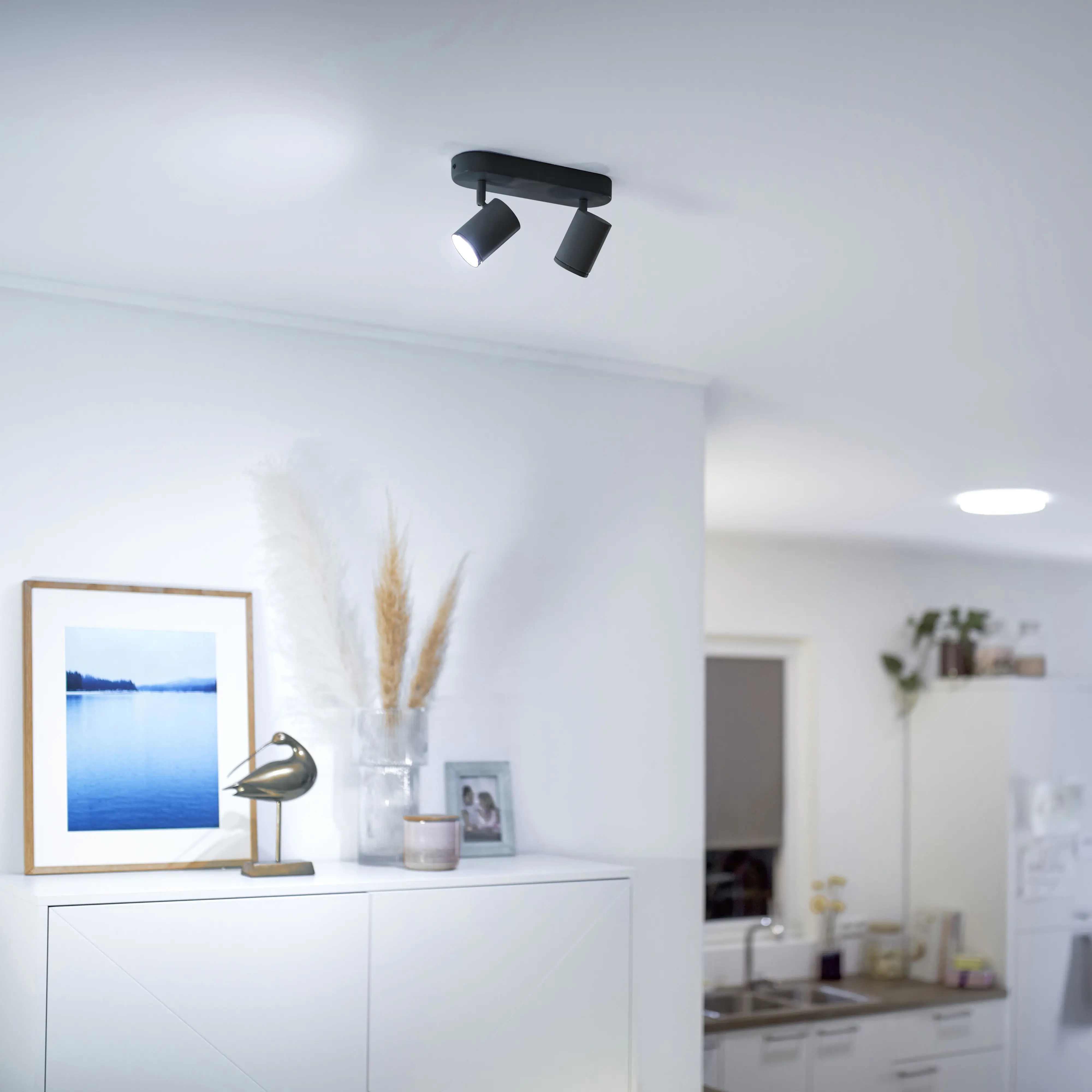 Wiz 2er Spot Imageo 5W RGB schwarz