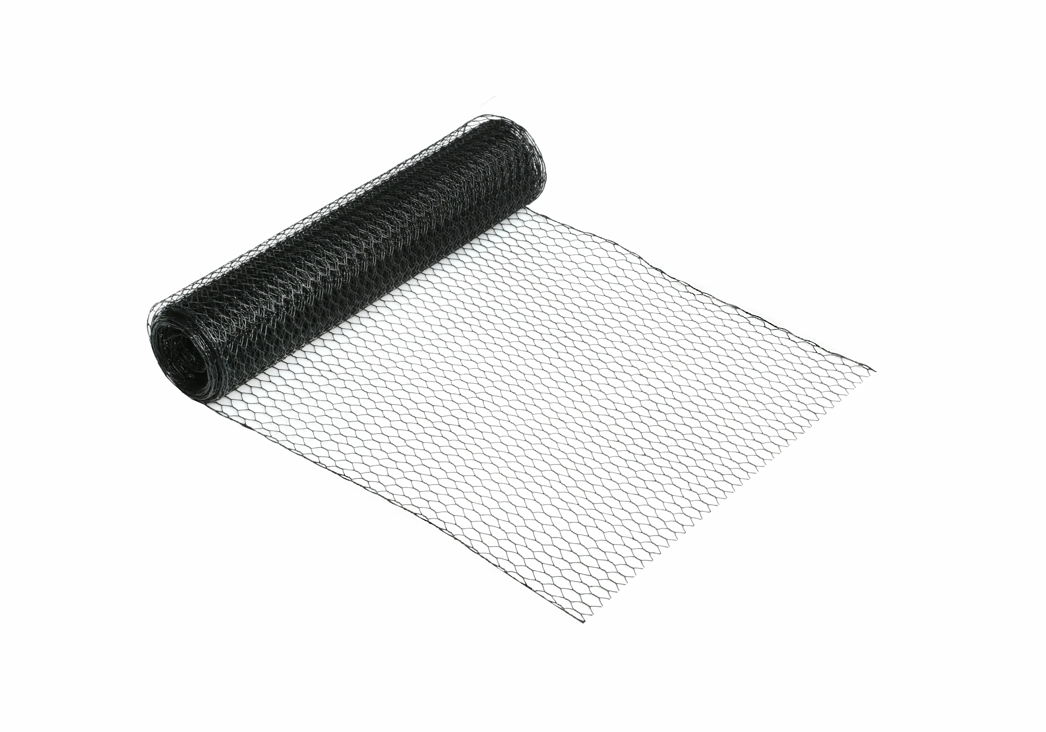 Floraworld Maschendraht-Zaun 10 m x 50 cm 13 mm Maschenweite anthrazit