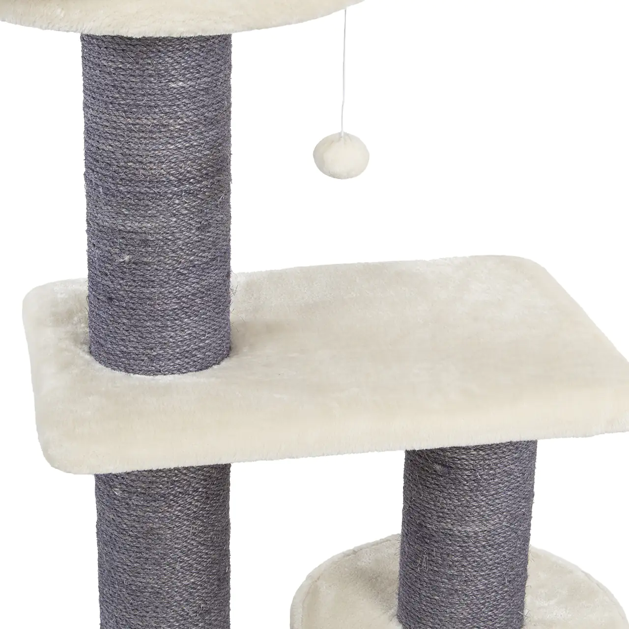 CanadianCat Kratzbaum Maine Coon 120 H 120 cm beige