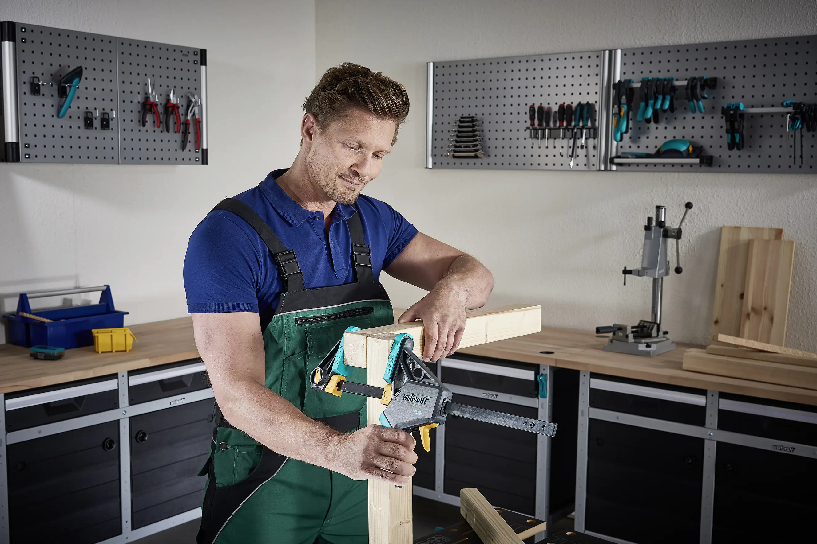Wolfcraft Einhandzwinge EHZ Pro 100-150 150 x 100 mm