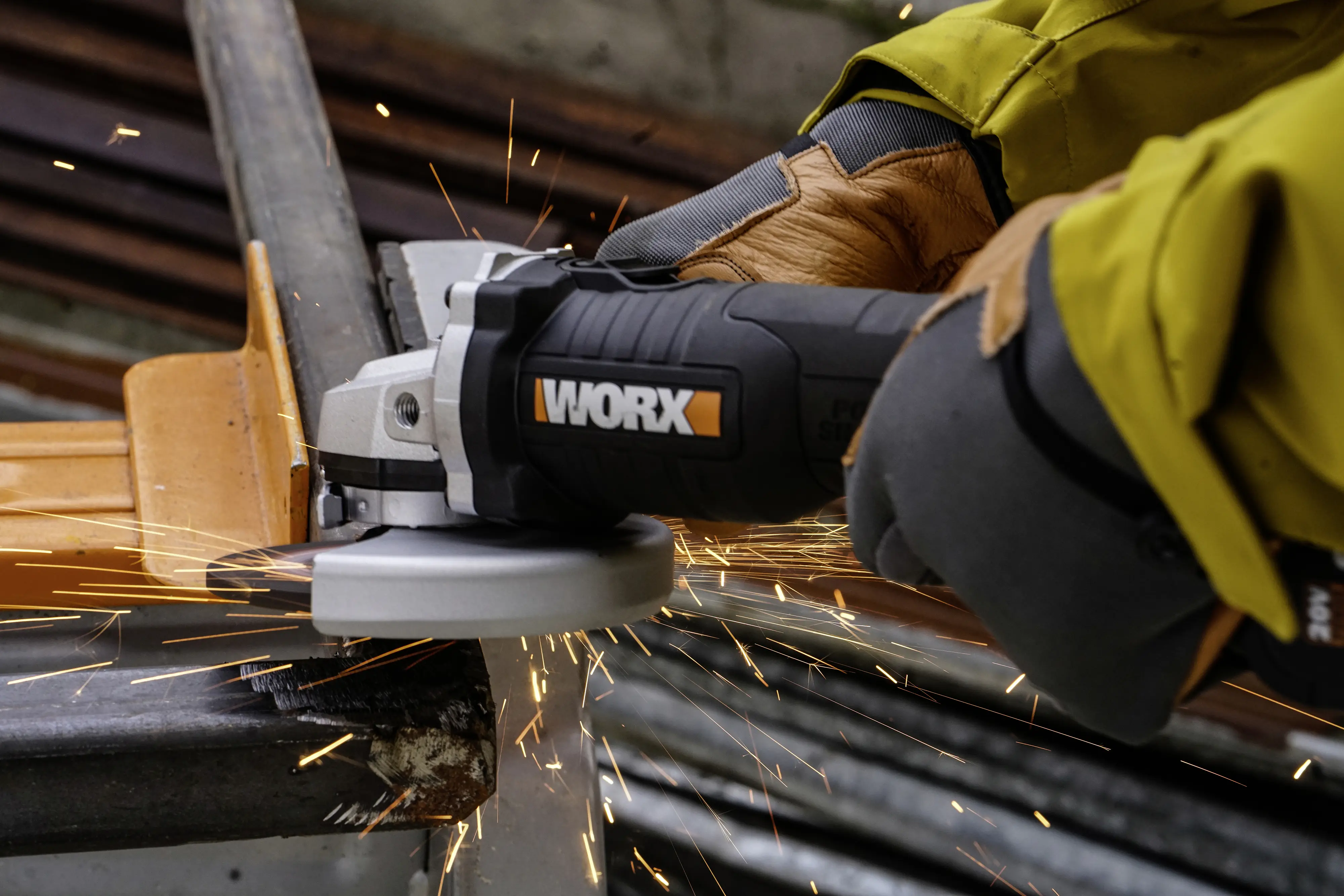 Worx Nitro Akku-Winkelschleifer WX814.9 20 V Solo