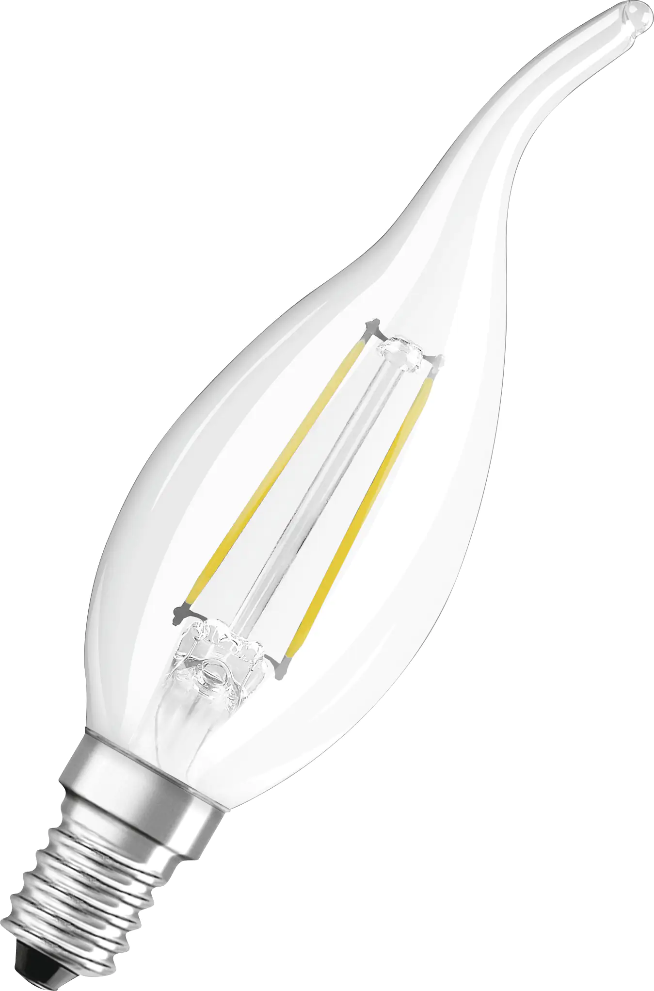 Osram LED Leuchtmittel Classic BA40 E14 2,5W warmweiß, klar