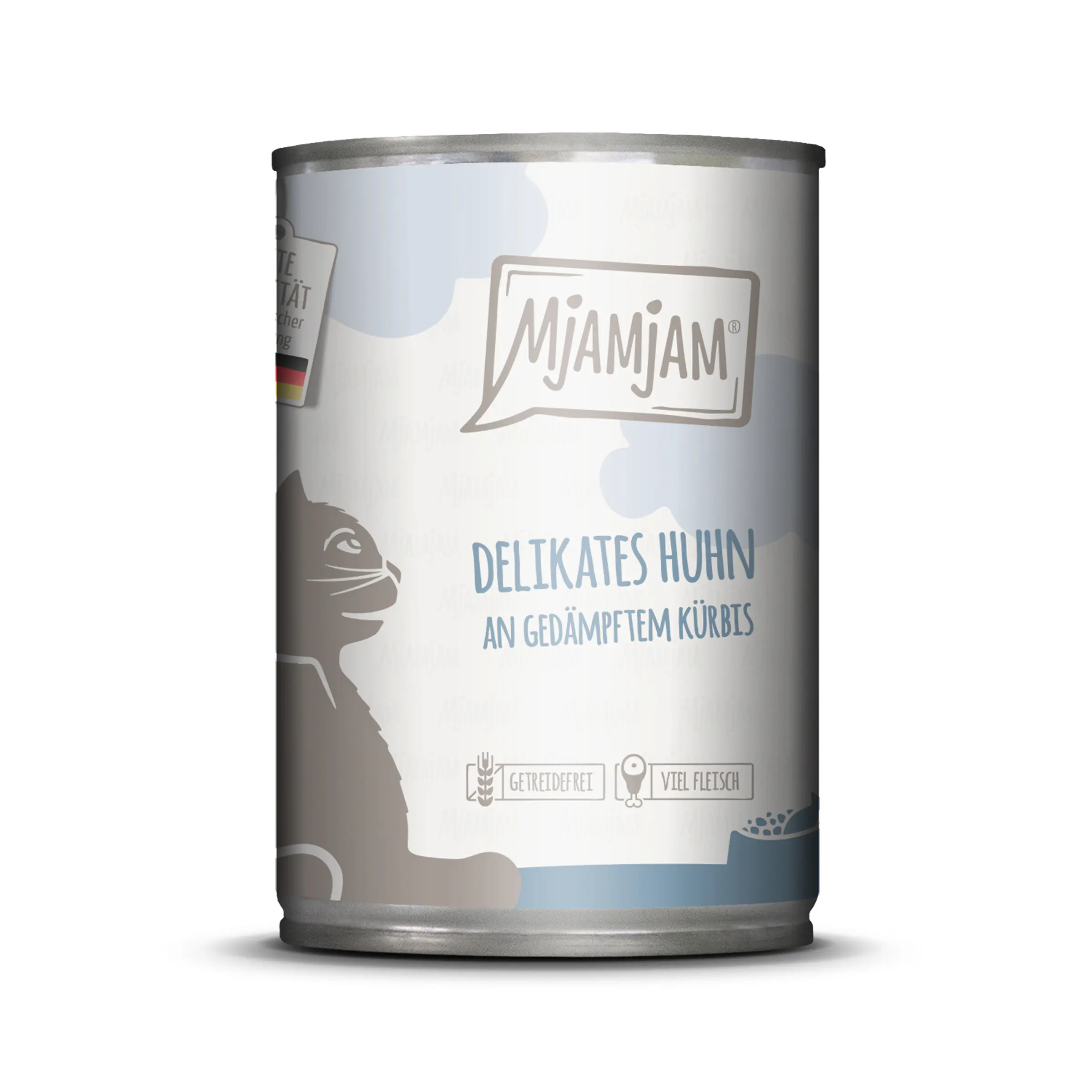 MjAMjAM Katzennassfutter Adult getreidefrei 400 g Huhn & Kürbis