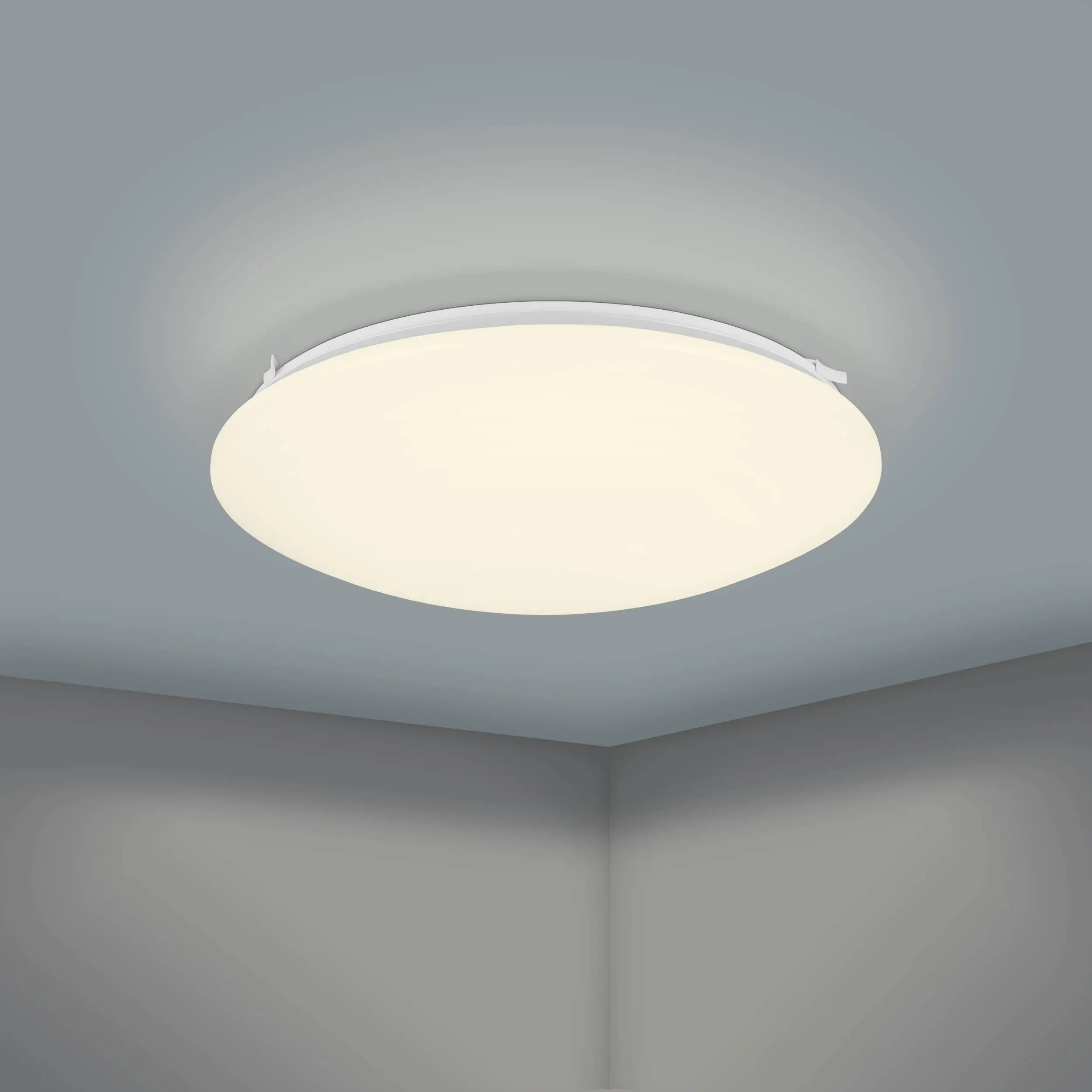 Eglo LED Deckenleuchte Valdanzo weiß Ø 38 cm RGB-Beleuchtung