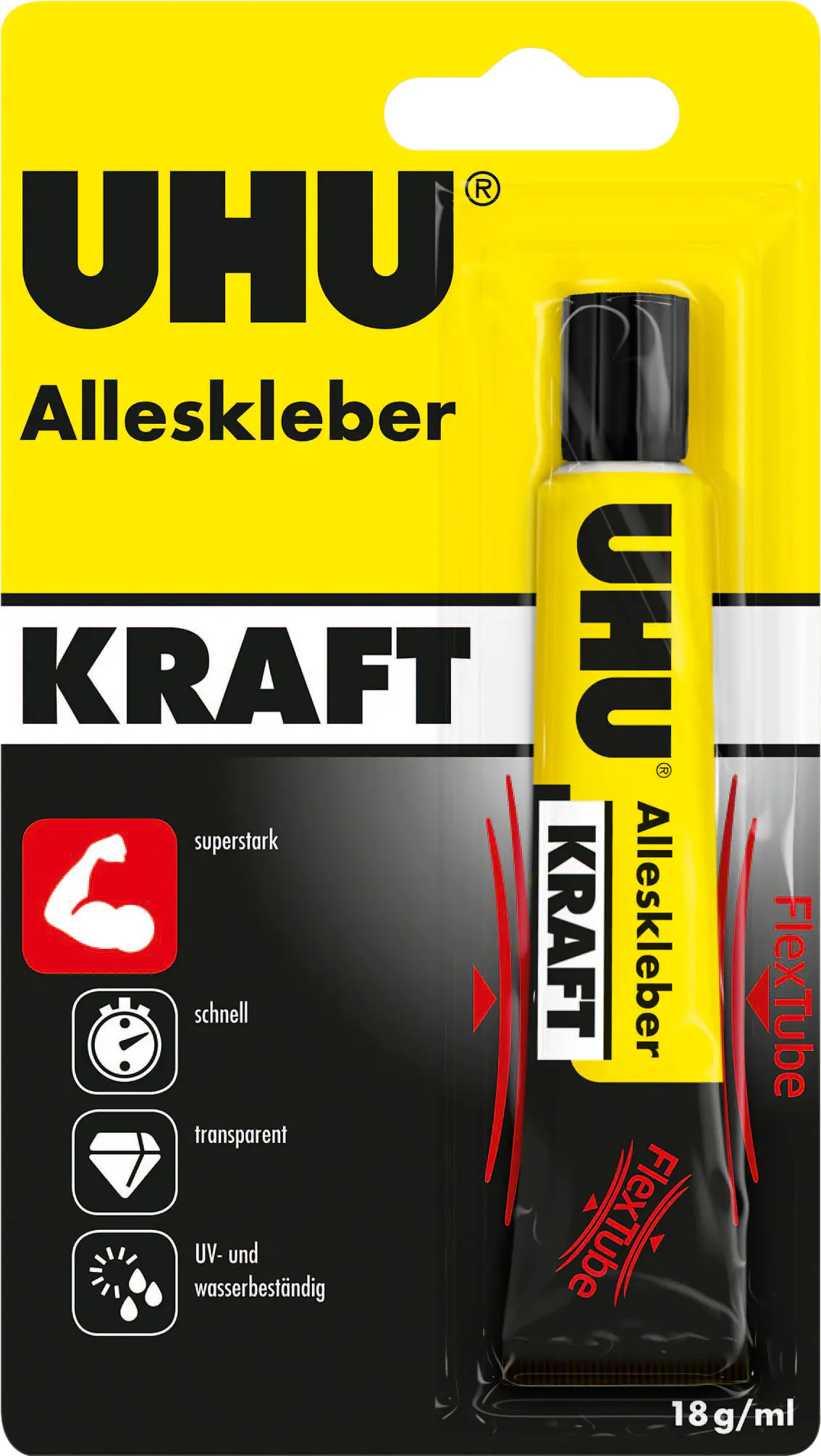UHU Alleskleber Kraft Flex 18 g