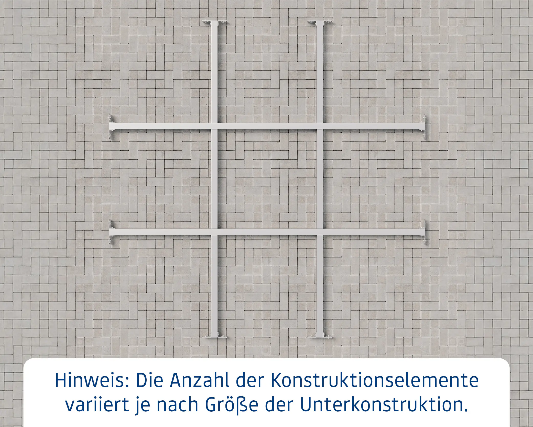 EcoStar Unterkonstruktion für Gerätehaus SD2