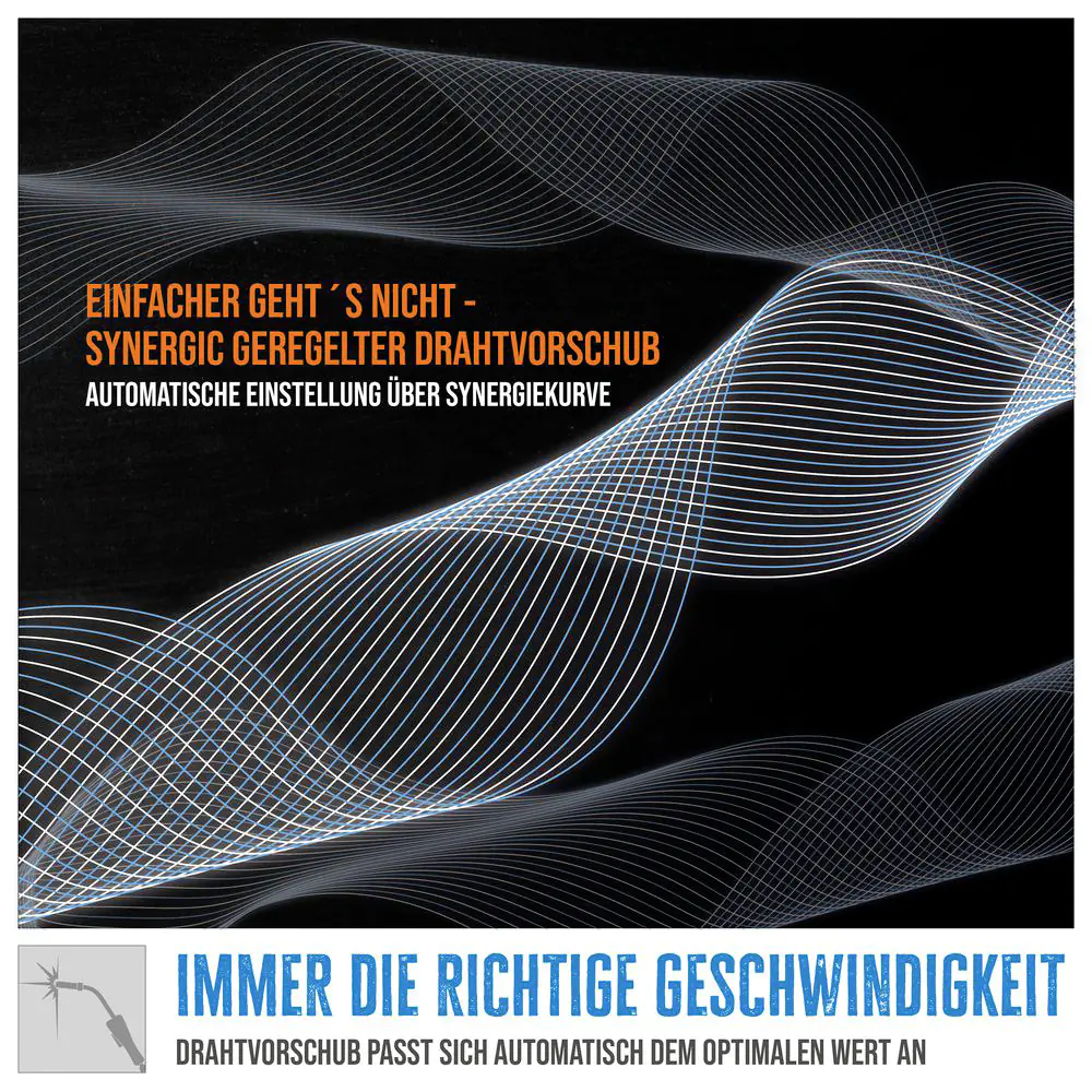 Güde Schweißgerät Fülldraht SG 121 A-SYN 52 W