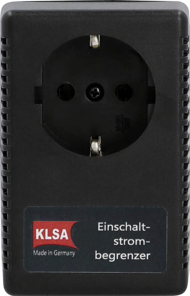 Einschaltstrombegrenzer schwarz