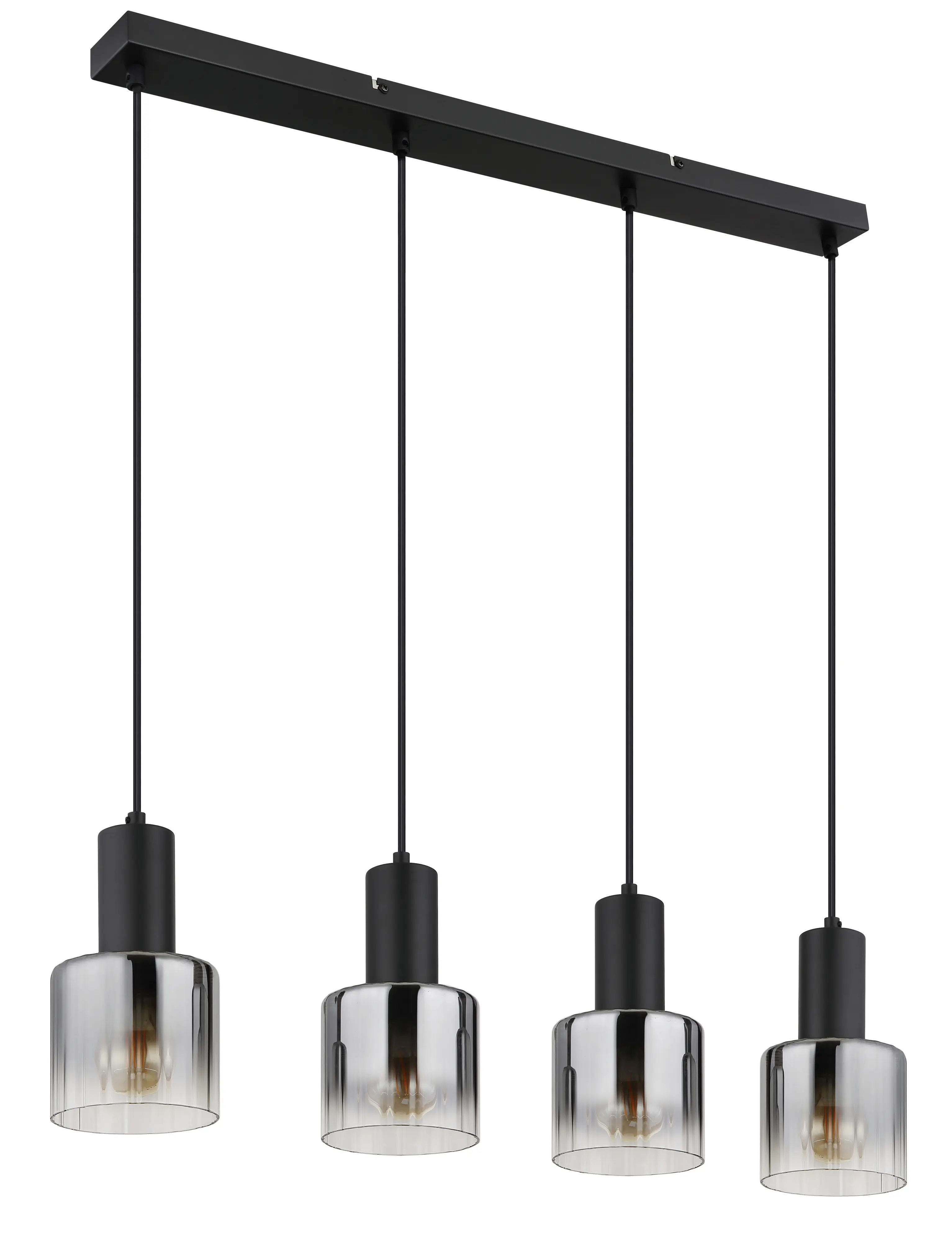 Globo Hängeleuchte Jack 74 x 150 cm schwarz matt