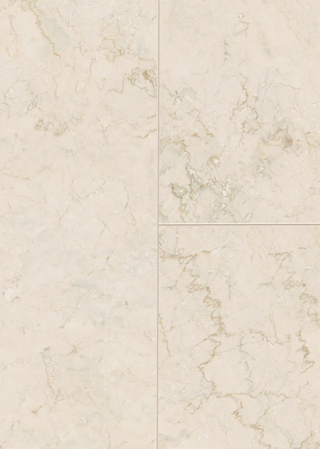 Classen Vinylboden Fliese Ceramin Floors Tera Marmor weiß
