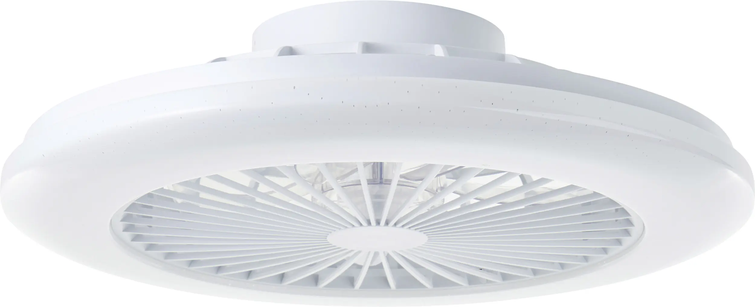 Brilliant LED Deckenleuchte mit Ventilator Salerno Ø 48,5 cm 40 W weiß 
