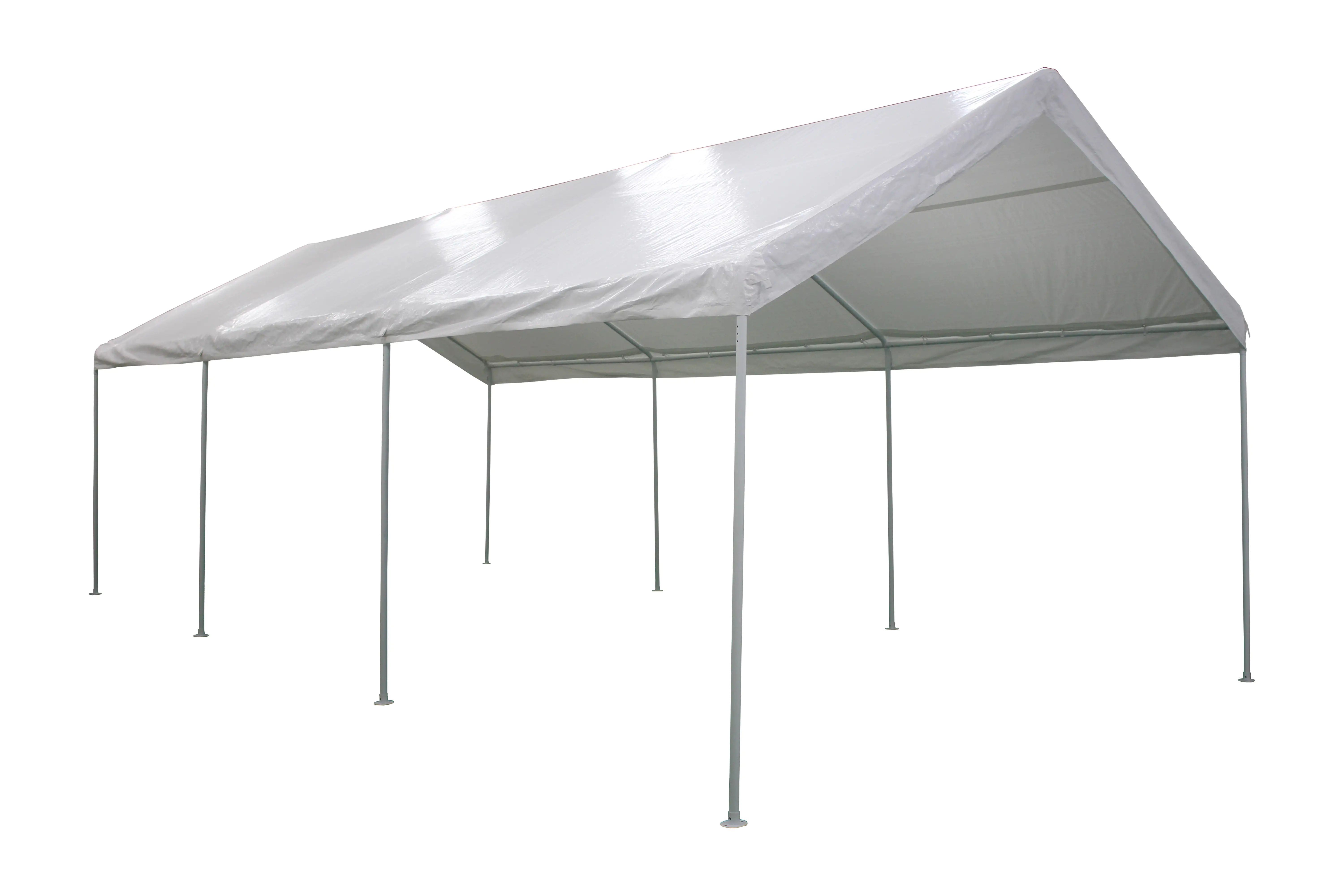 TrendLine Ersatzdach zu Großraumzelt 400 x 800 cm grün-weiß
