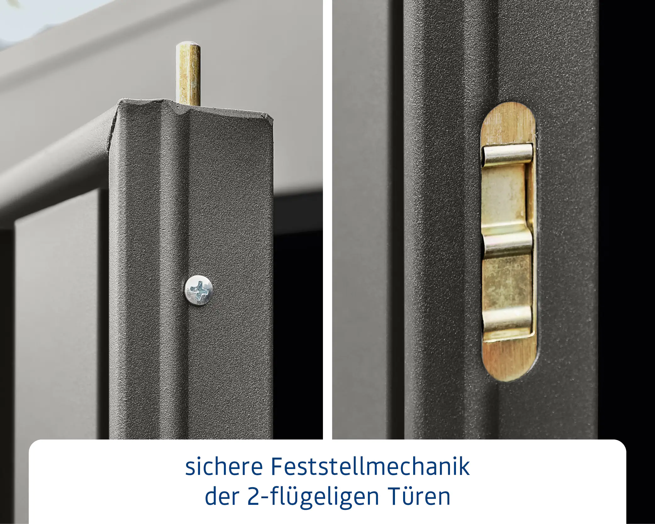 EcoStar Gerätehaus Trend-S Typ 3 323,6 x 247,7 x 219,4 cm graualuminium
