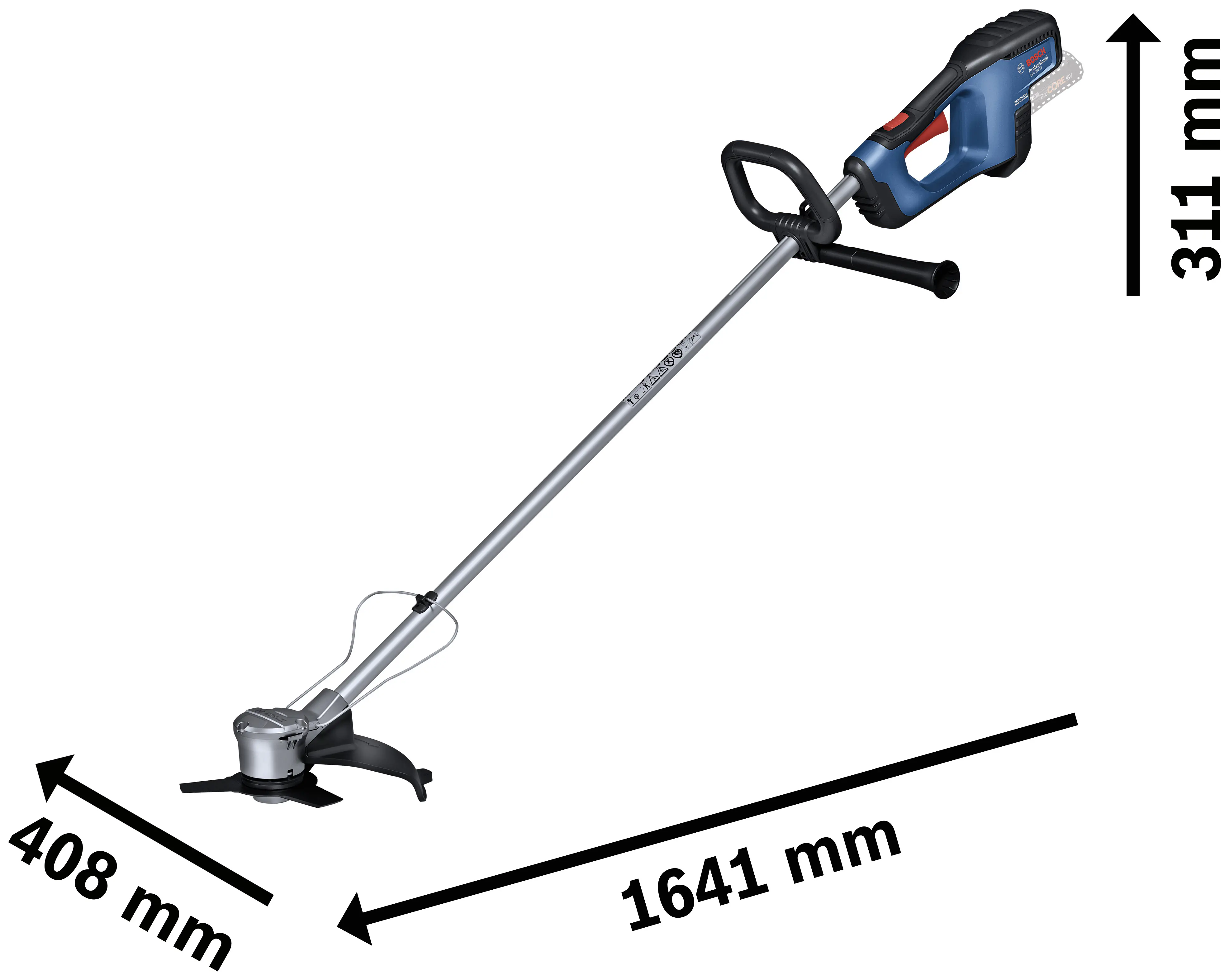 Bosch Professional Akku-Freischneider GFR 18V-23 Solo
