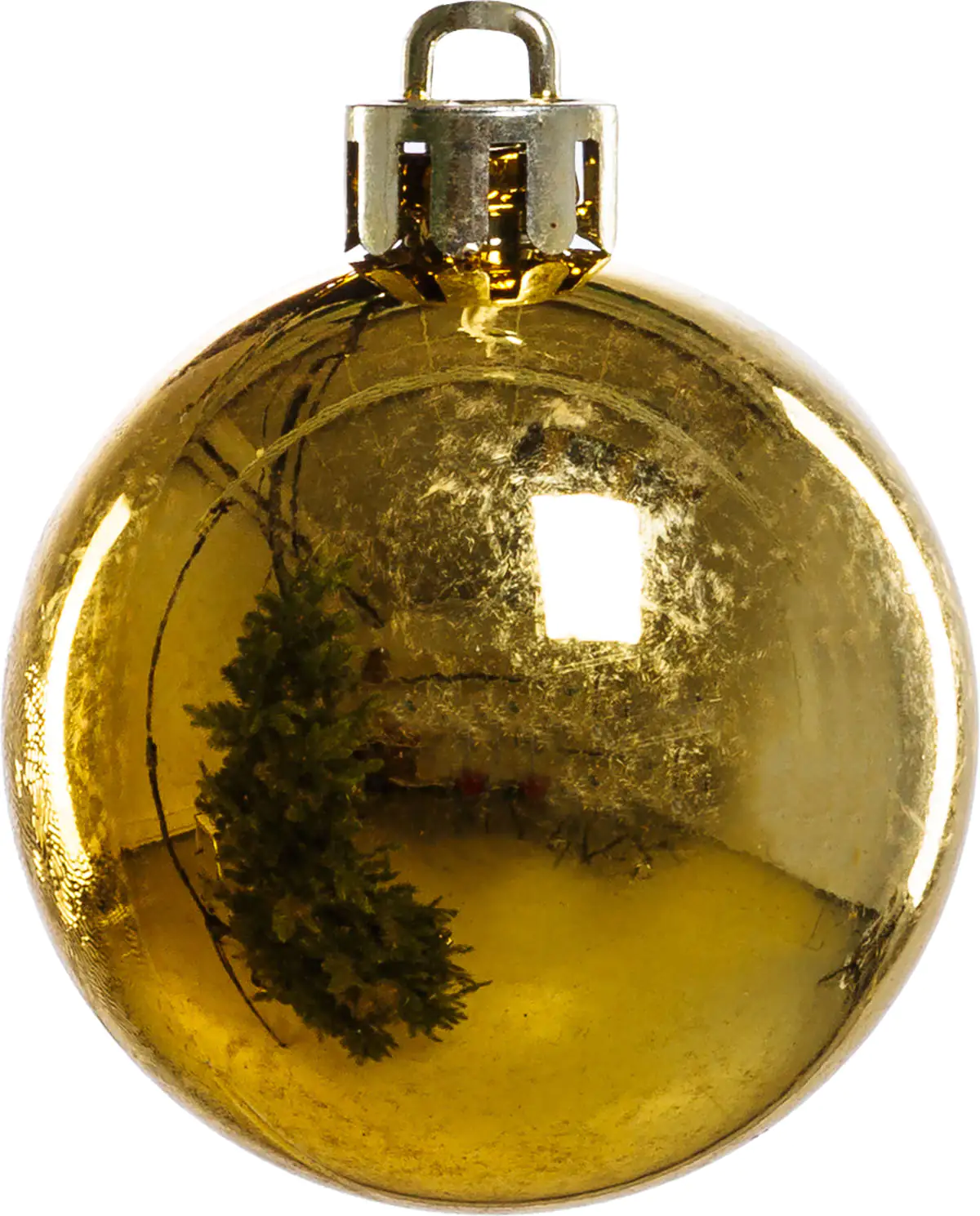 TrendLine Weihnachtskugeln bruchfest, langlebig Ø 5 - 8 cm gold 34 Stück