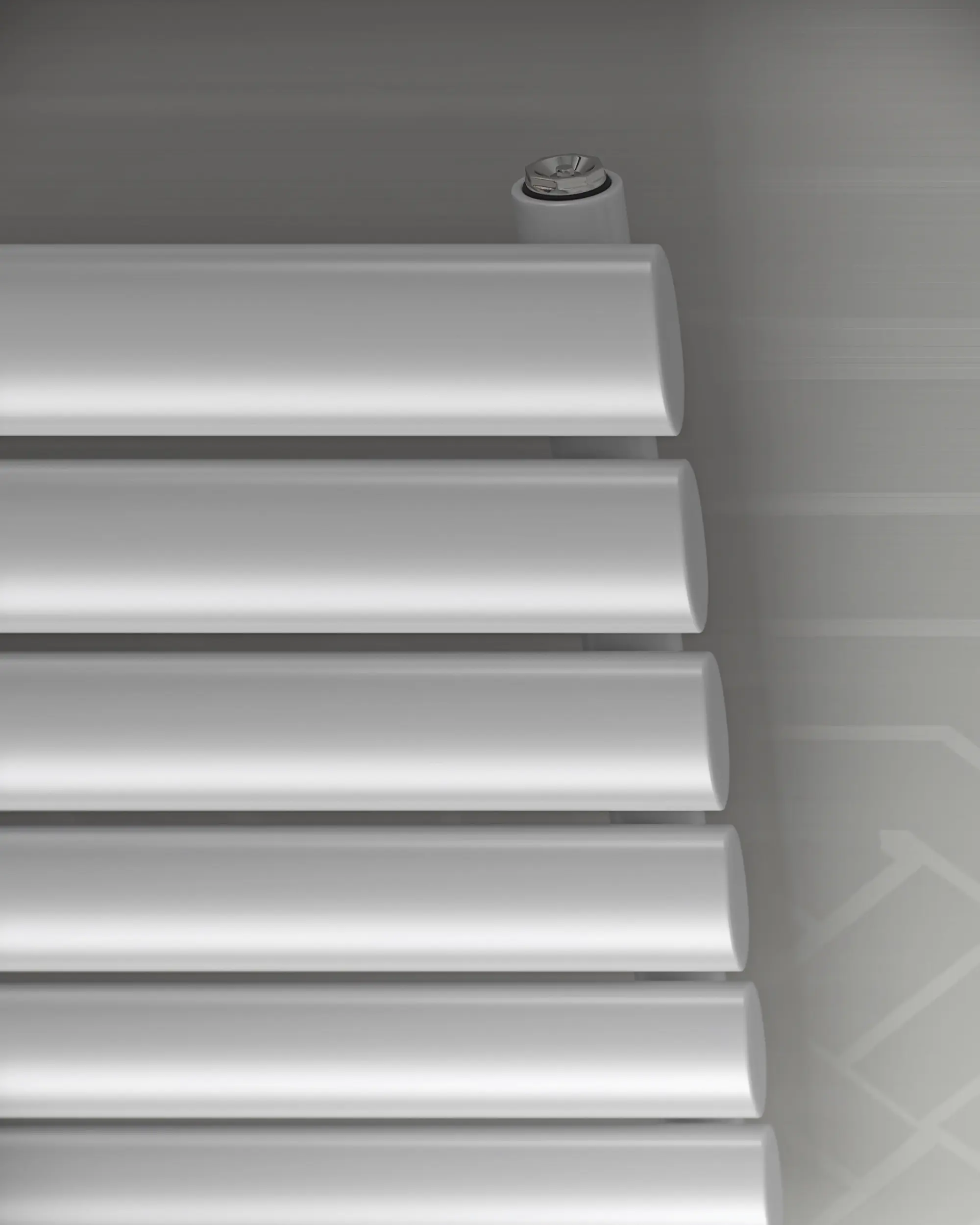 Ximax Heizkörper Fortuna horizontal 58,4 x 100 cm 629 Watt weiß