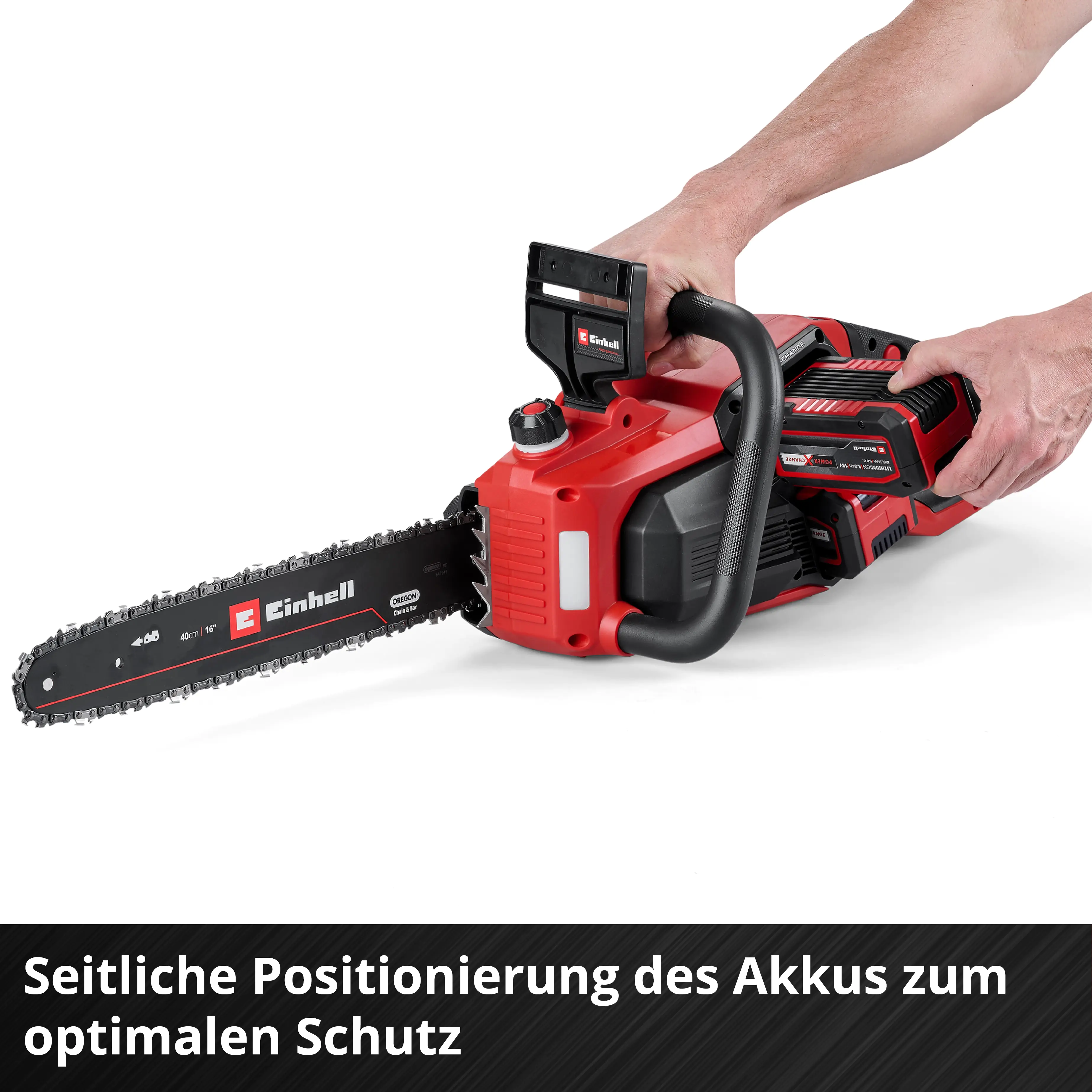 Einhell Akku-Kettensäge GP-LC 36/40 Li BL-Solo 40 cm Schwertlänge ohne Akku und Ladegerät