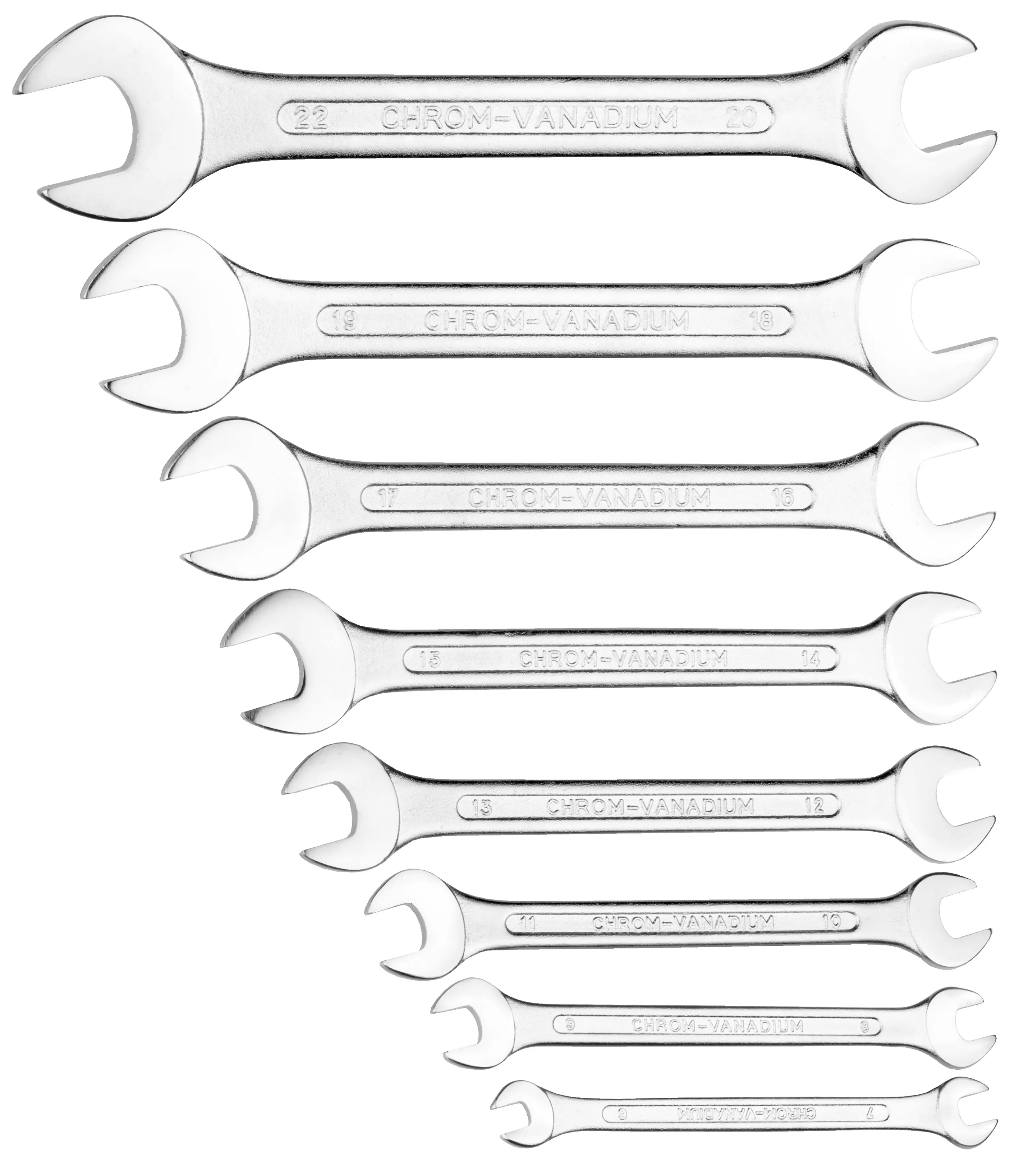Connex Gabelschlüssel-Satz 8-teilig 6 - 22 mm
