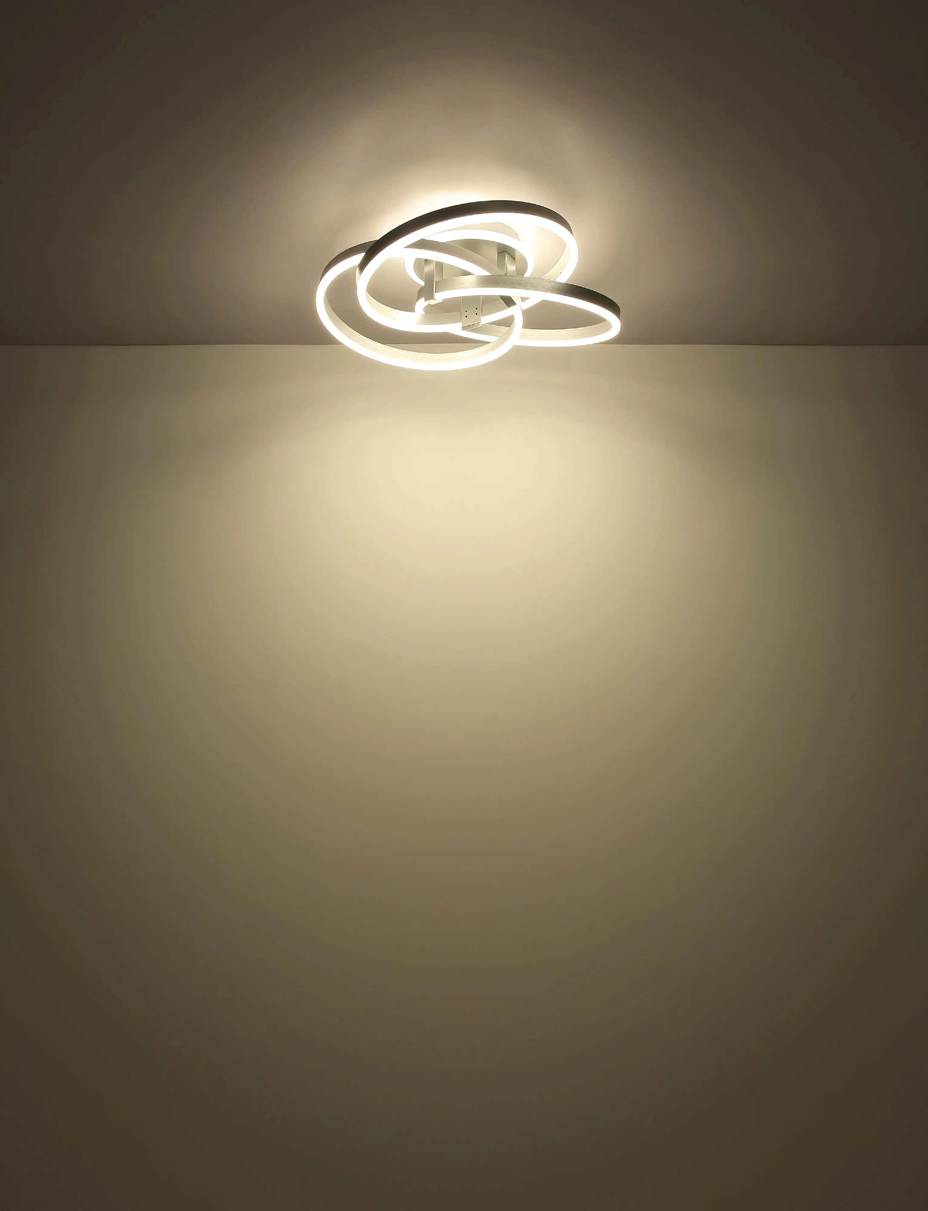 Globo LED Deckenleuchte Herwig grau