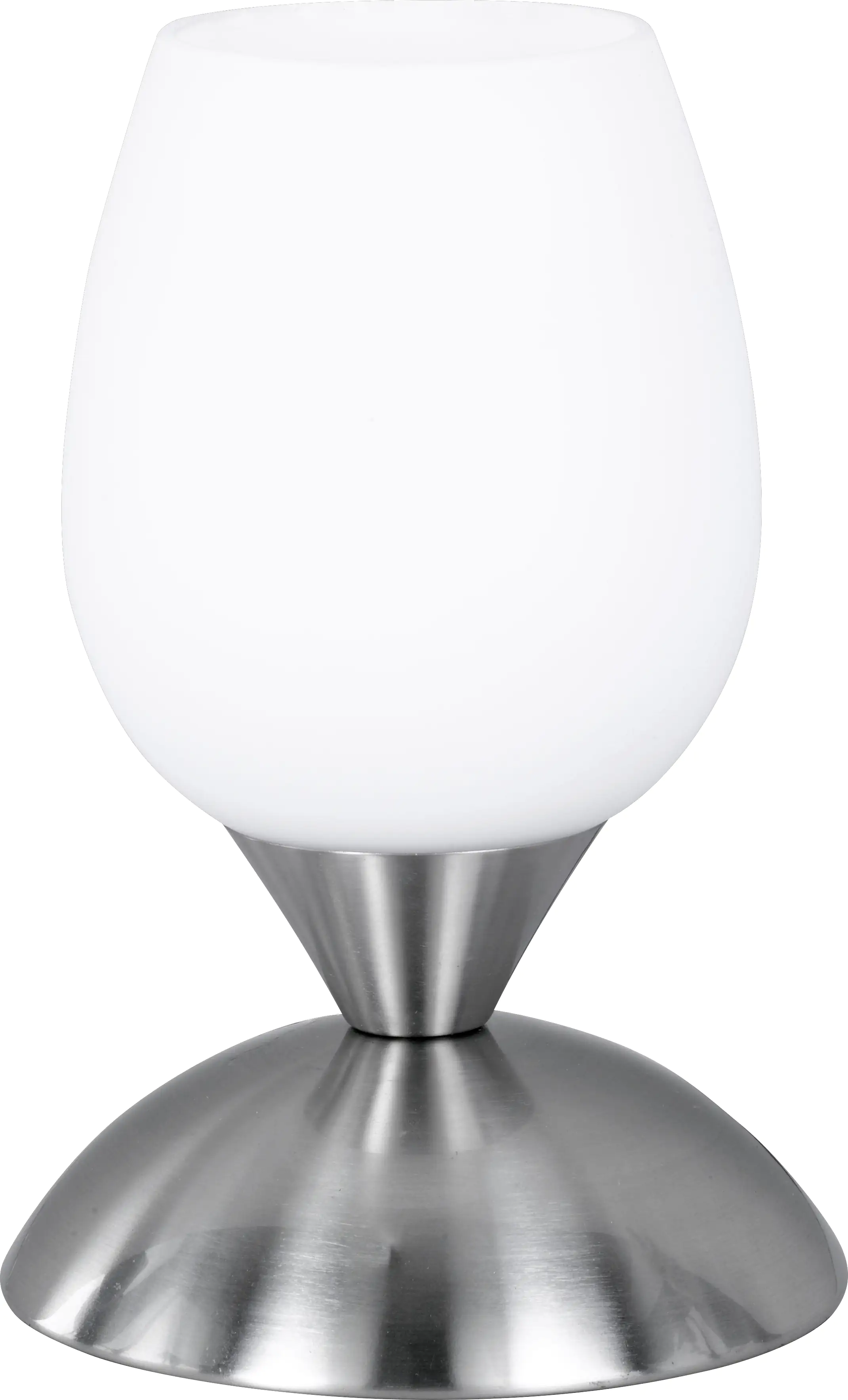 Reality Leuchten Tischleuchte Cuo II nickel-matt 18 x 12 cm E14, max. 40 W