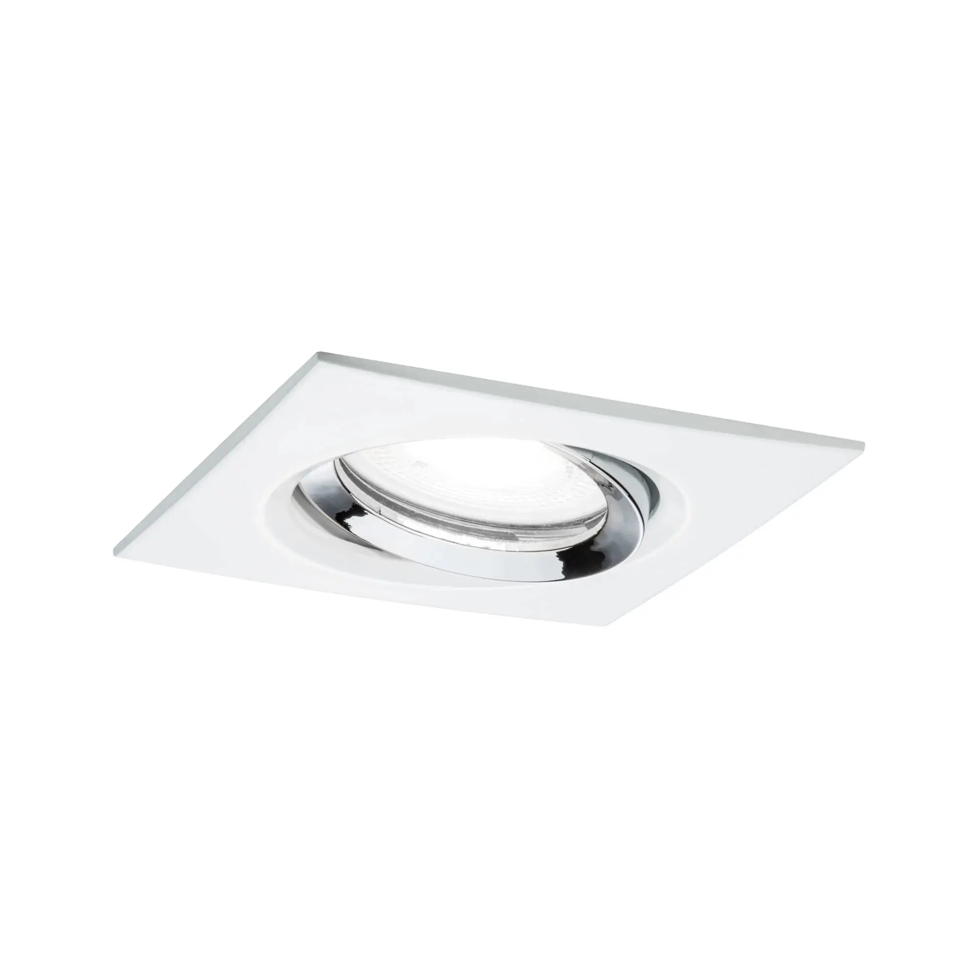 Paulmann LED-Einbauleuchte Nova Plus 9,3 cm neutralweiß weiß matt dimmbar & schwenkbar