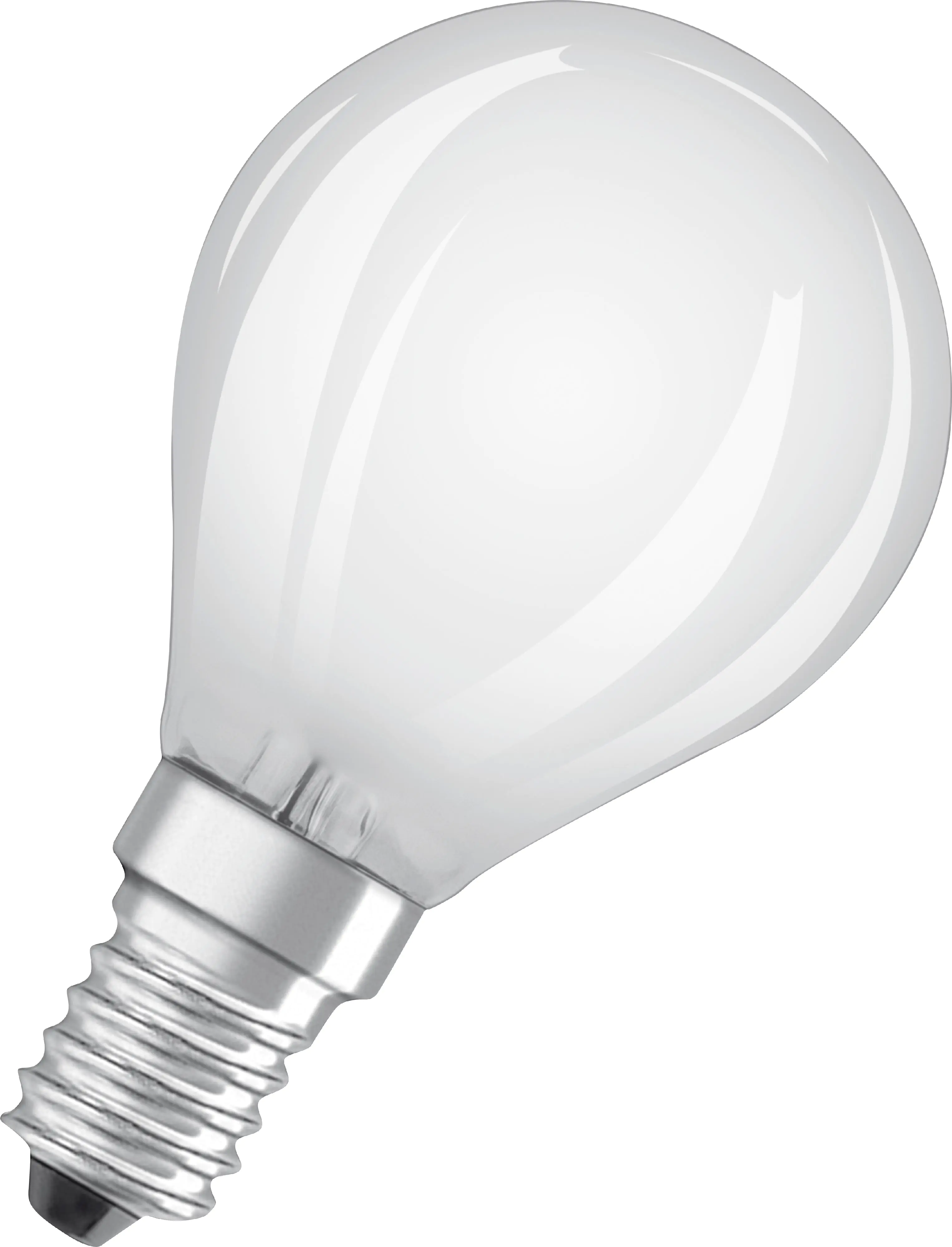 Osram LED Leuchtmittel Classic P40 E14 4W kaltweiß weiß matt