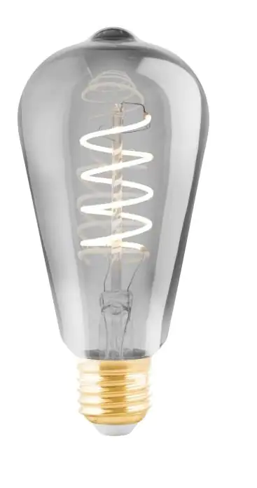 Eglo LED Leuchtmittel Edison ST64 E27 4W rauch