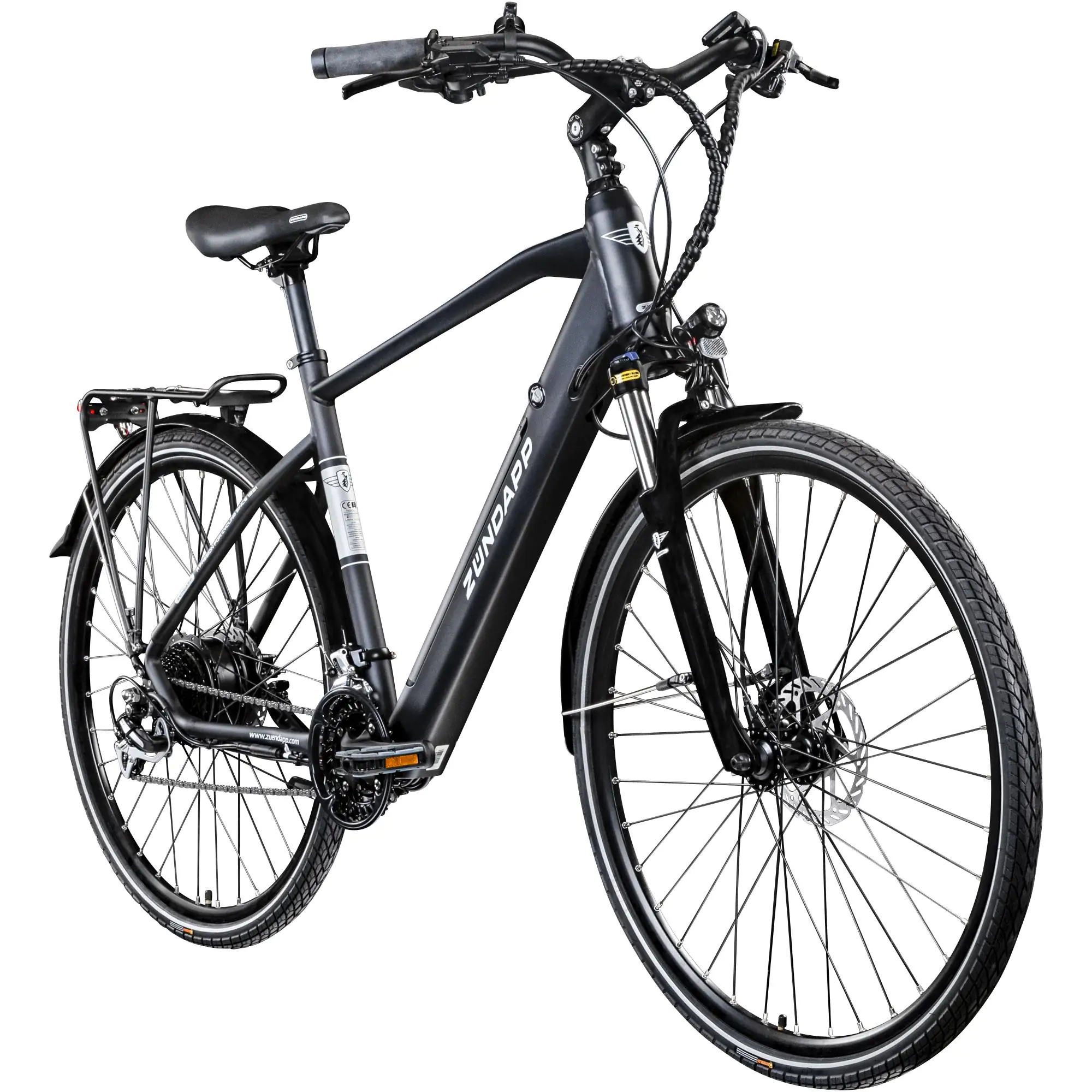 Zündapp E-Bike Trekking Z810 28 Zoll 8-Gang 550 Wh schwarz
