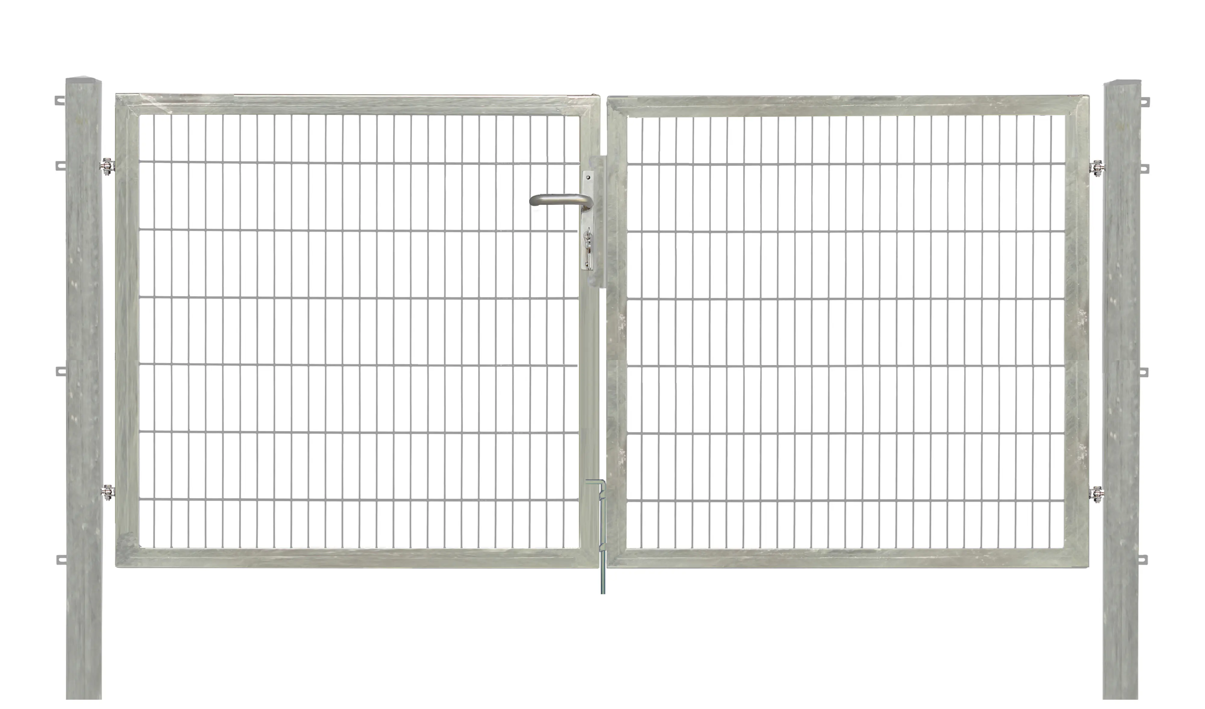 Floraworld Gartentor doppelflügelig Premium 300 x 140 cm feuerverzinkt