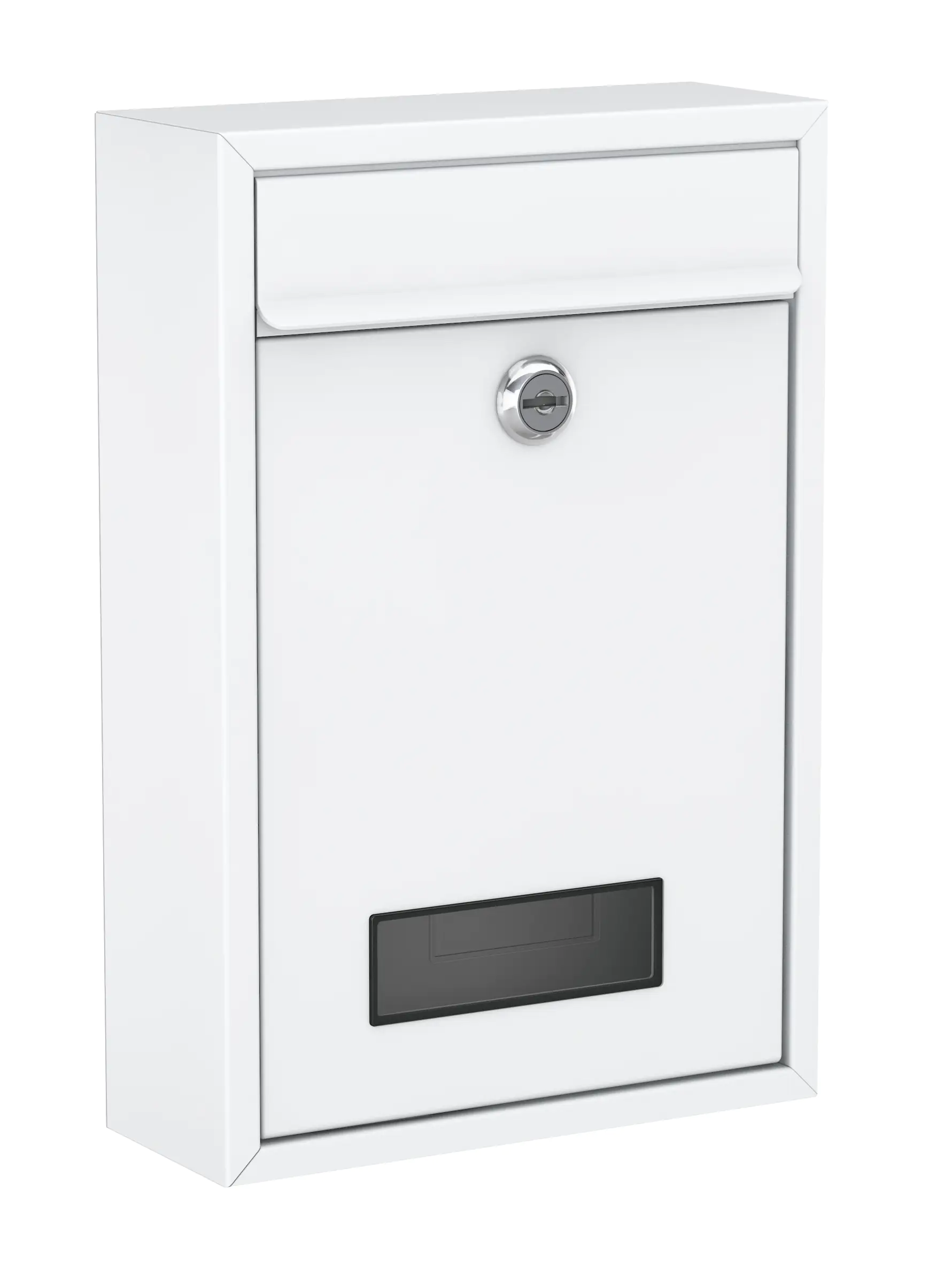 Basi Briefkasten BK 100M weiß matt 32 x 21.5 x 8.2 cm
