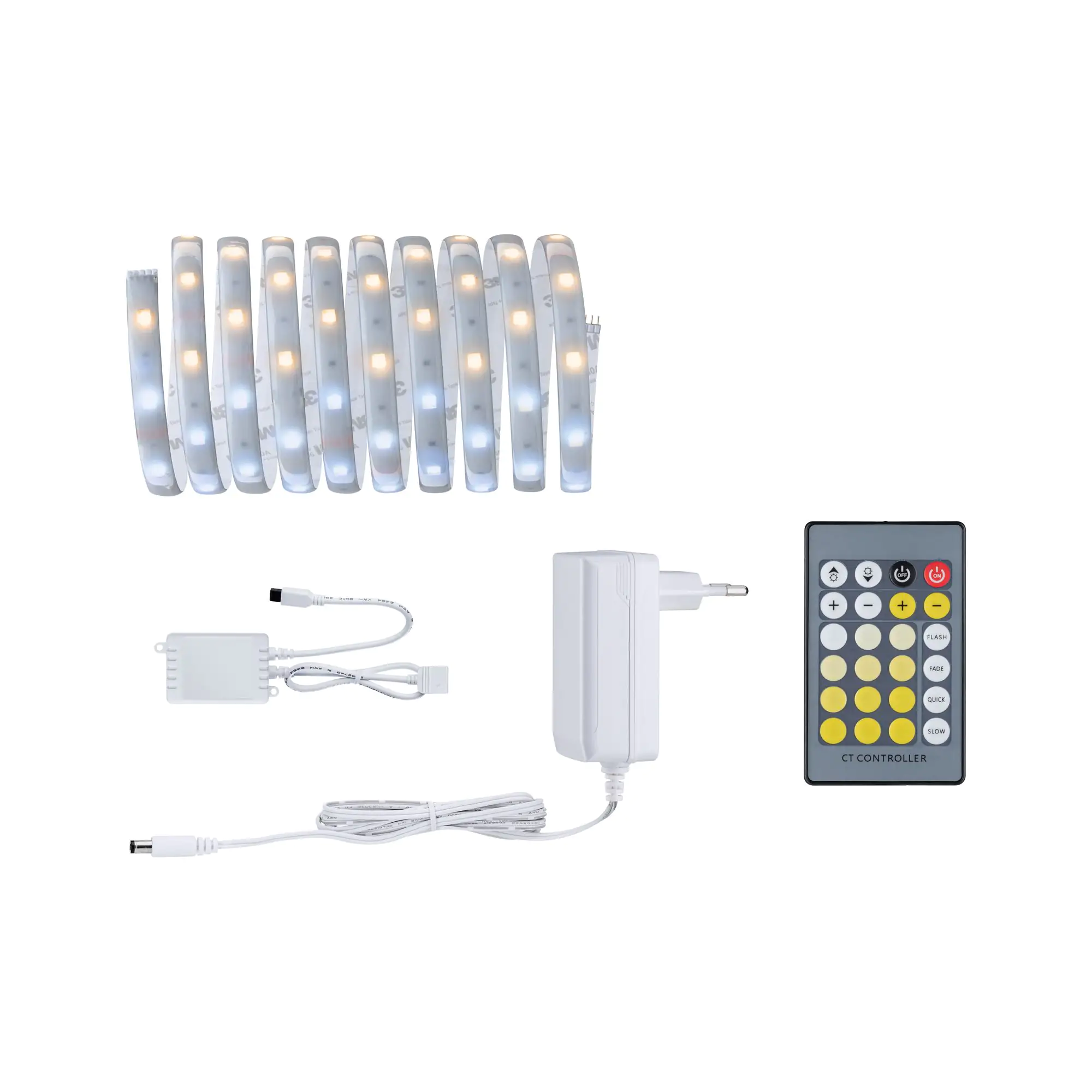 Paulmann MaxLED-Stripe 250 Basisset Silber Protect Cover 3m