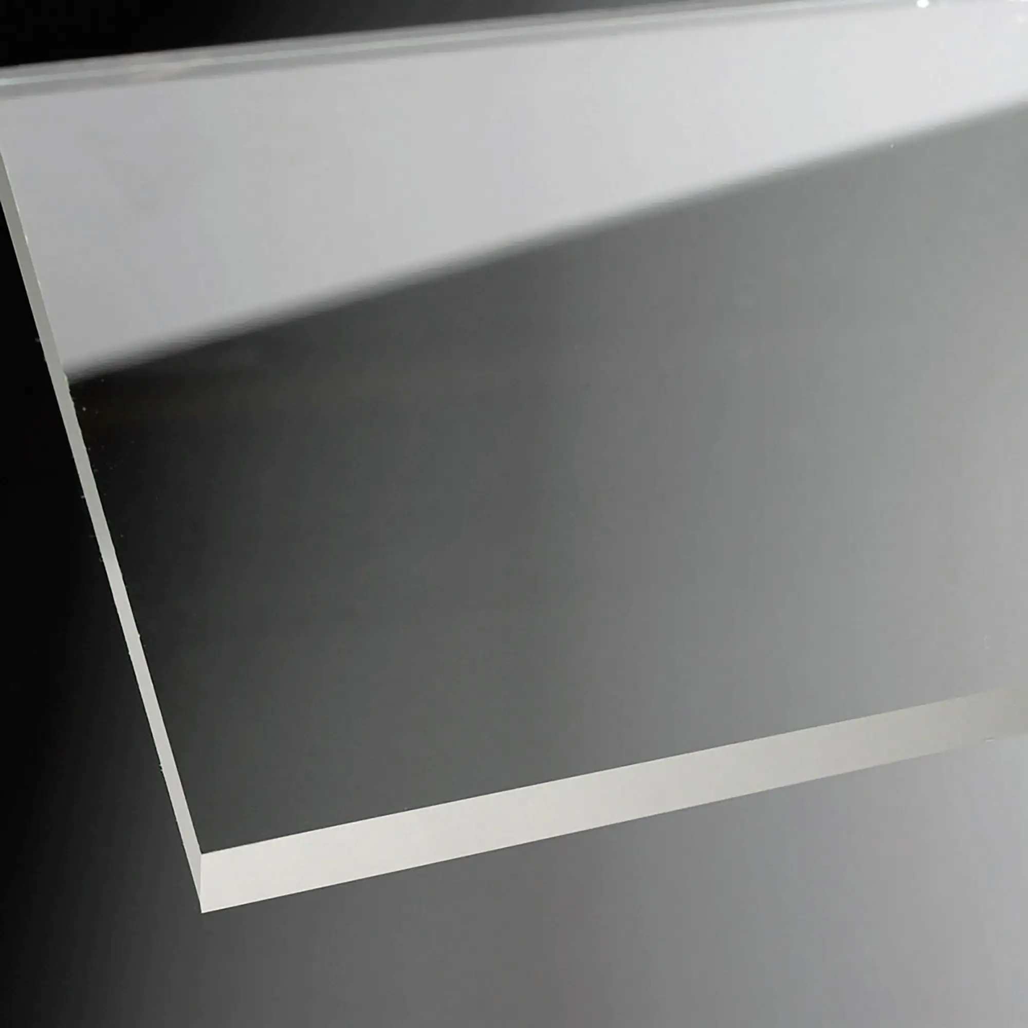 Breuer Eckeinstieg Fara 5 4-tlg. 90 x 90 cm Alu silber matt